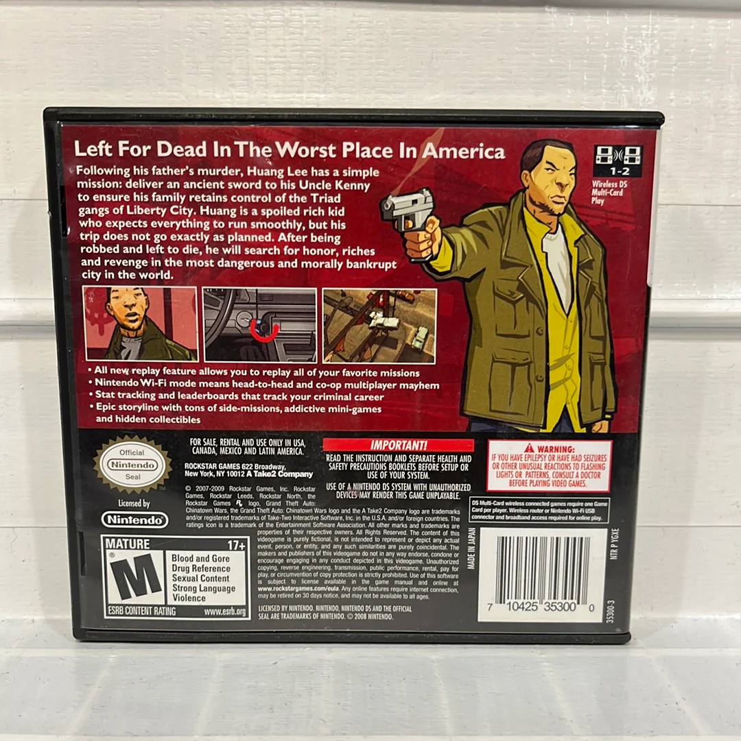 Grand Theft Auto: Chinatown Wars - Nintendo DS - Image 2