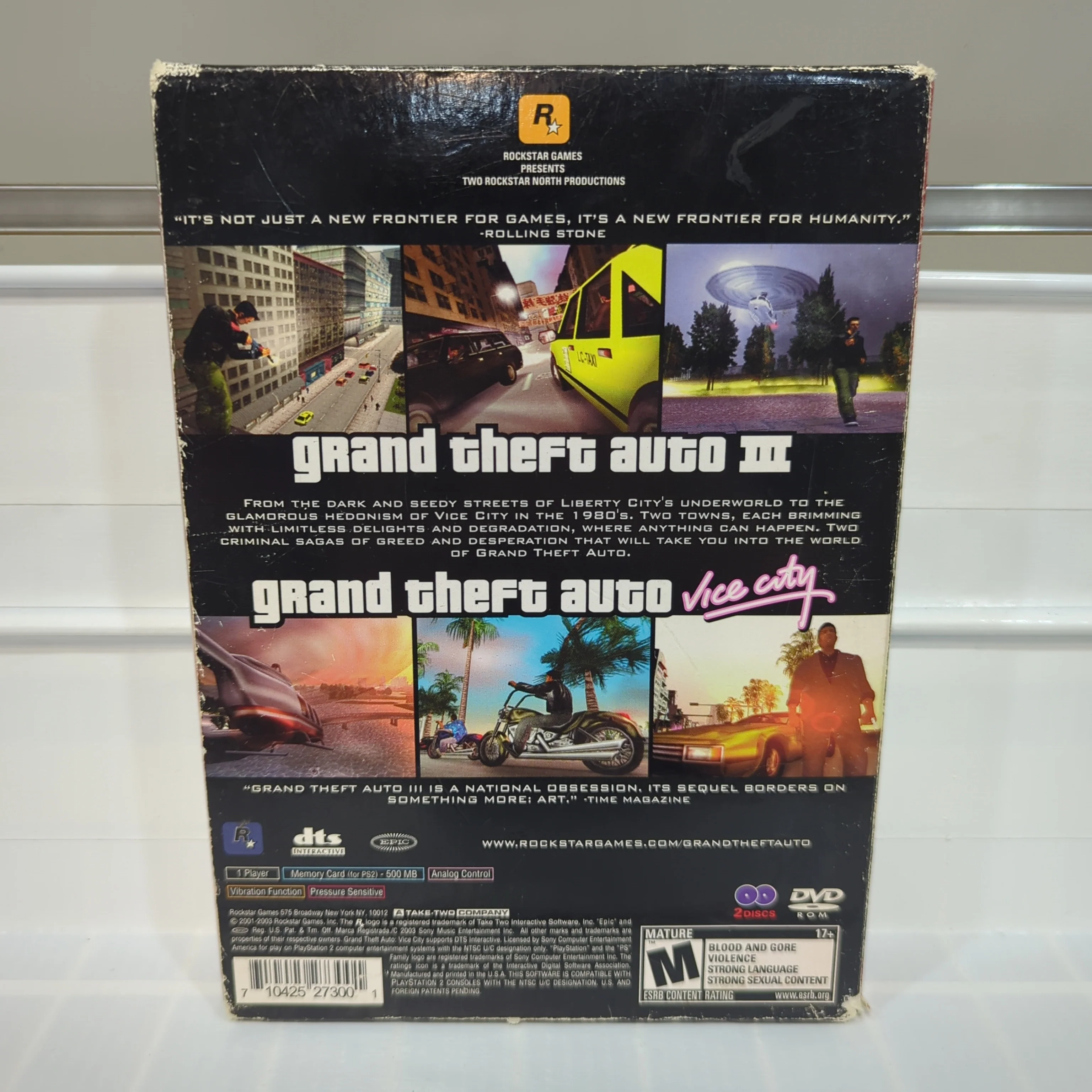 Grand Theft Auto Double Pack - Playstation 2 - Image 2