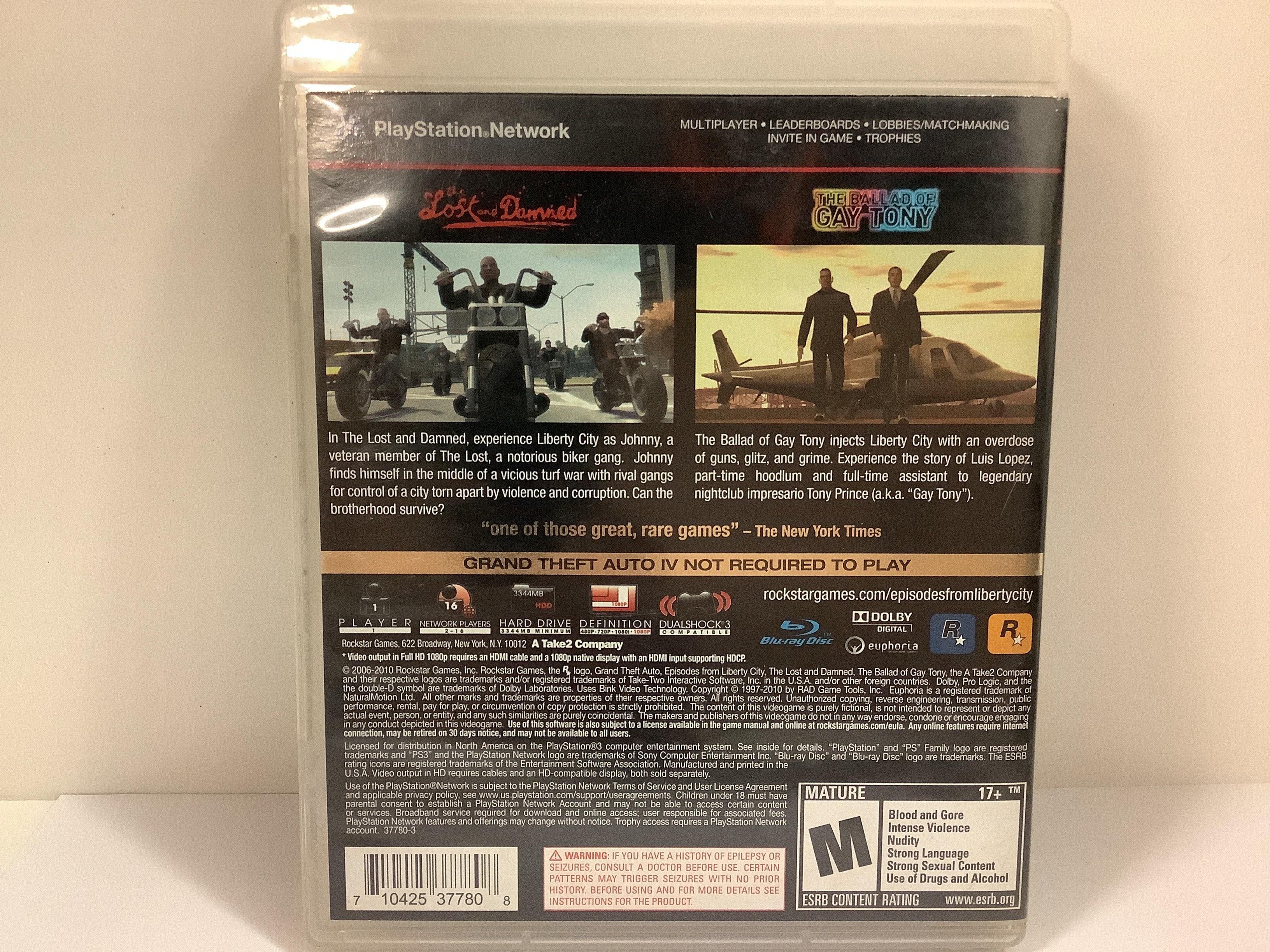 Grand Theft Auto: Episodes from Liberty City - Playstation 3 - Image 2