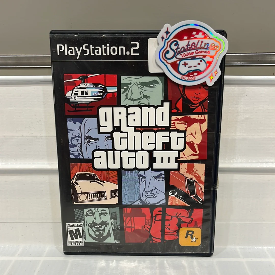 Grand Theft Auto III - Playstation 2