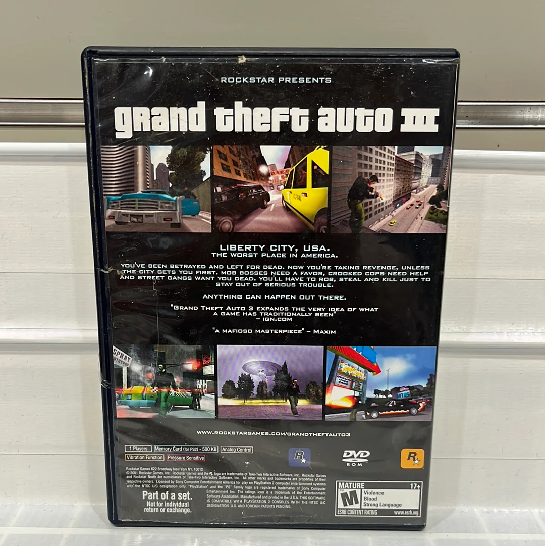 Grand Theft Auto III - Playstation 2 - Image 2