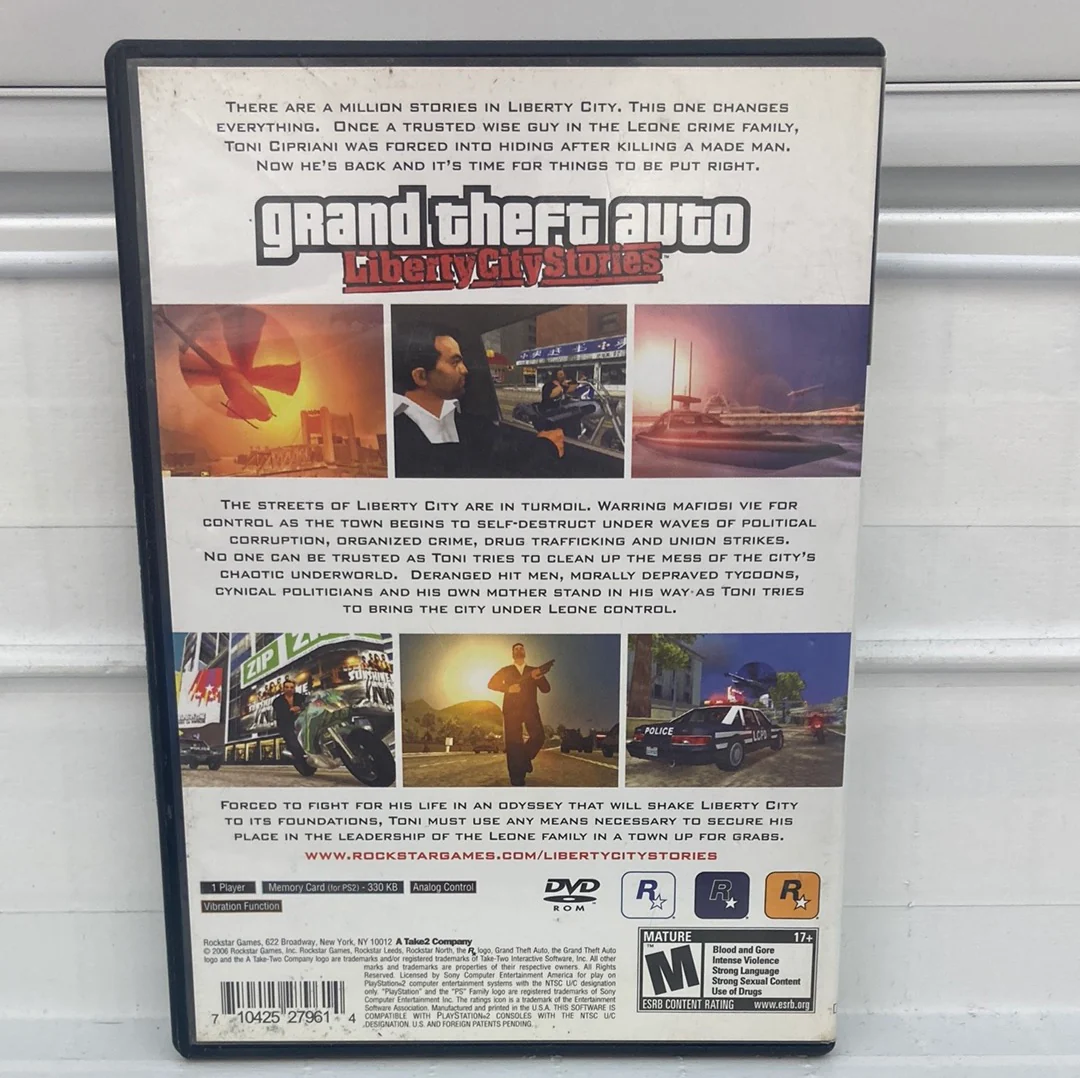 Grand Theft Auto Liberty City Stories - Playstation 2 - Image 2