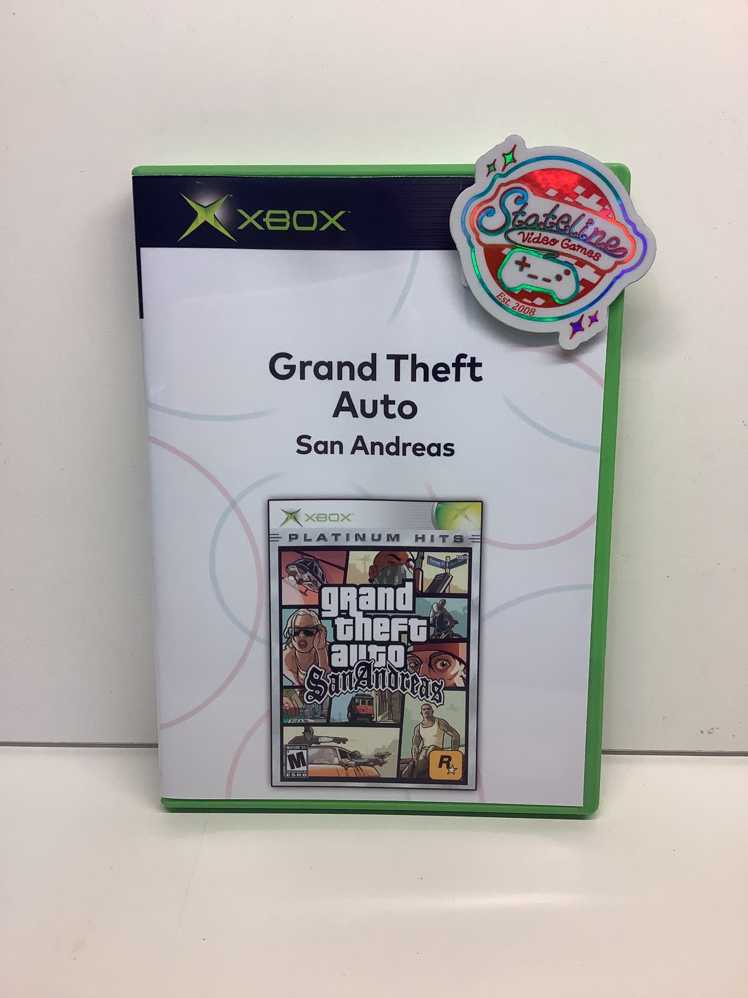 Grand Theft Auto San Andreas [Platinum Hits] - Xbox - Image 3