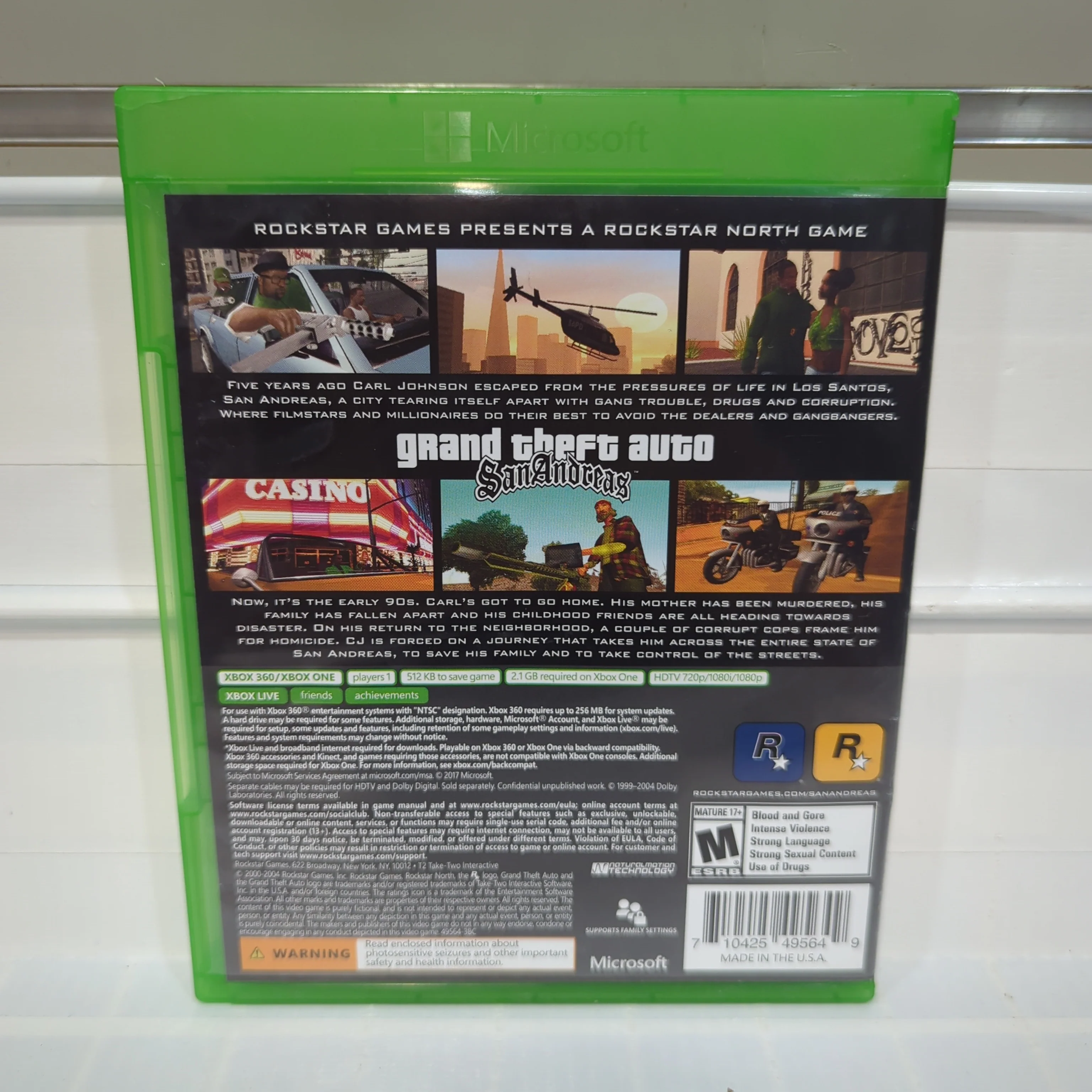 Grand Theft Auto San Andreas - Xbox One - Image 2