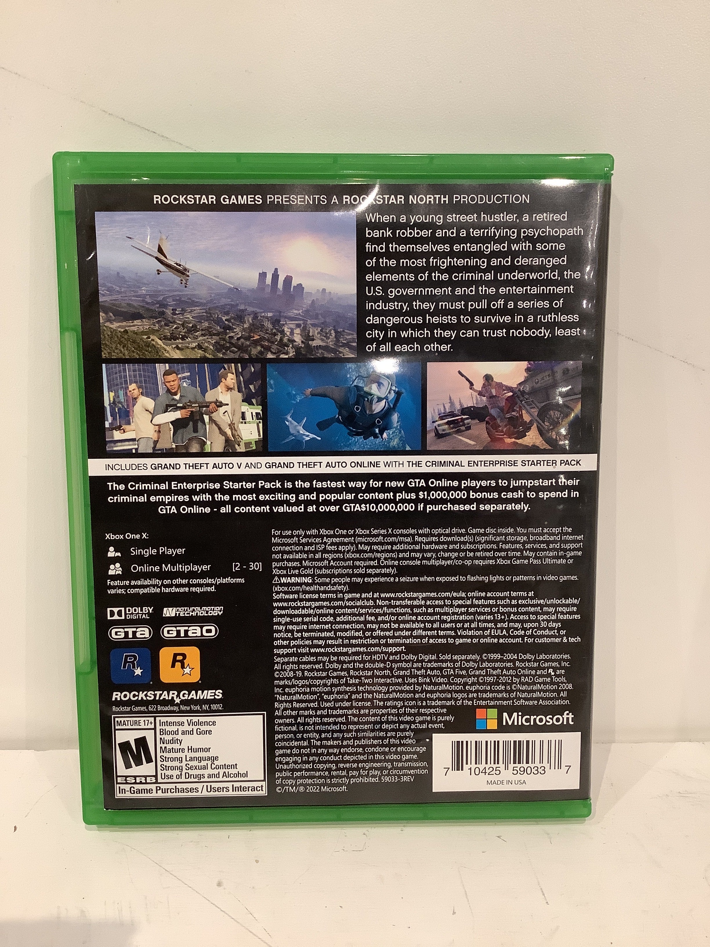 Grand Theft Auto V [Premium Edition] - Xbox One - Image 2