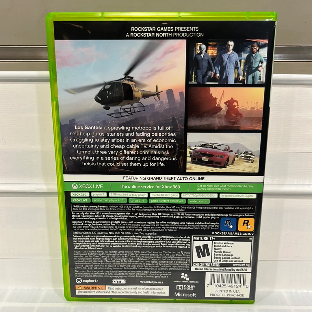 Grand Theft Auto V - Xbox 360 - Image 2