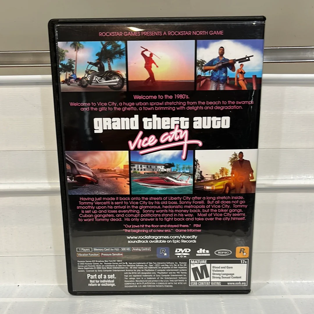 Grand Theft Auto Vice City - Playstation 2 - Image 2