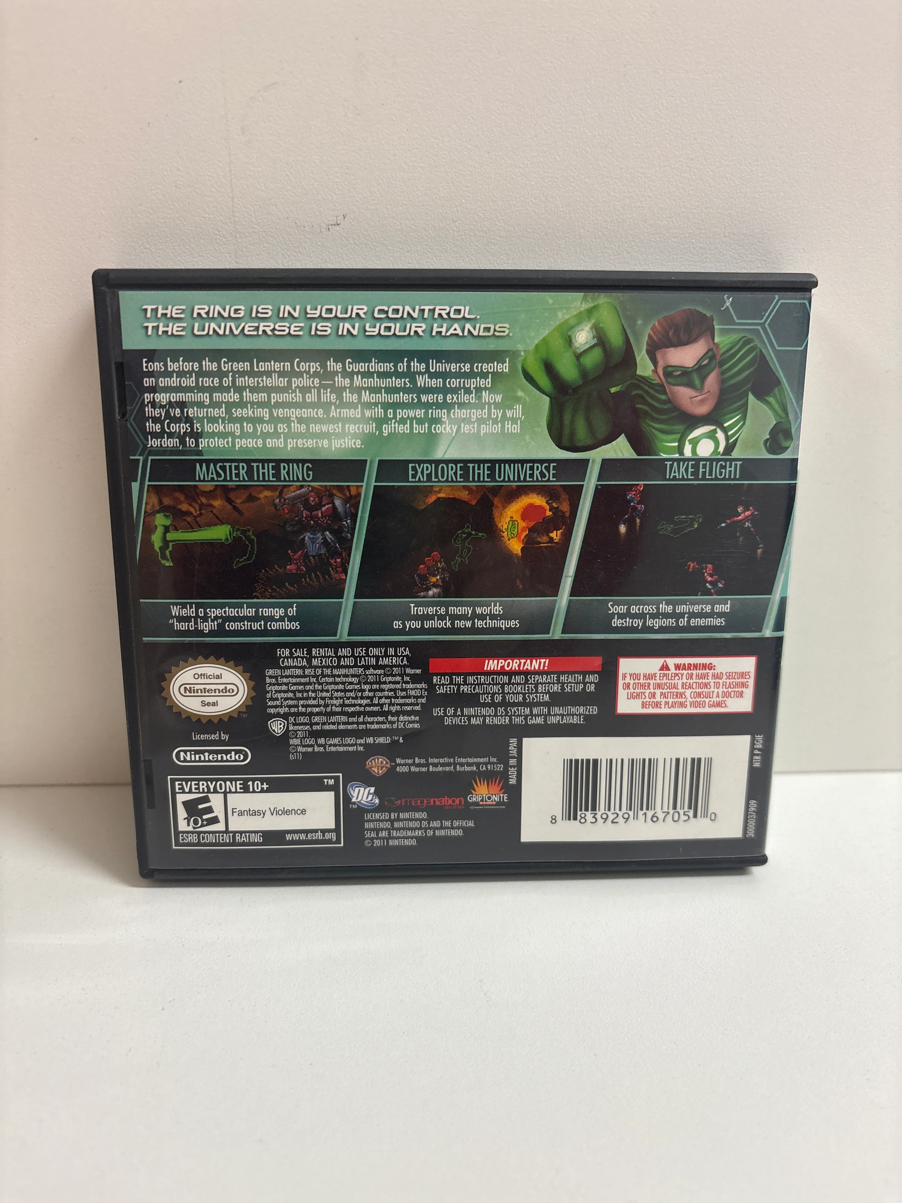 Green Lantern: Rise of the Manhunters - Nintendo DS - Image 2