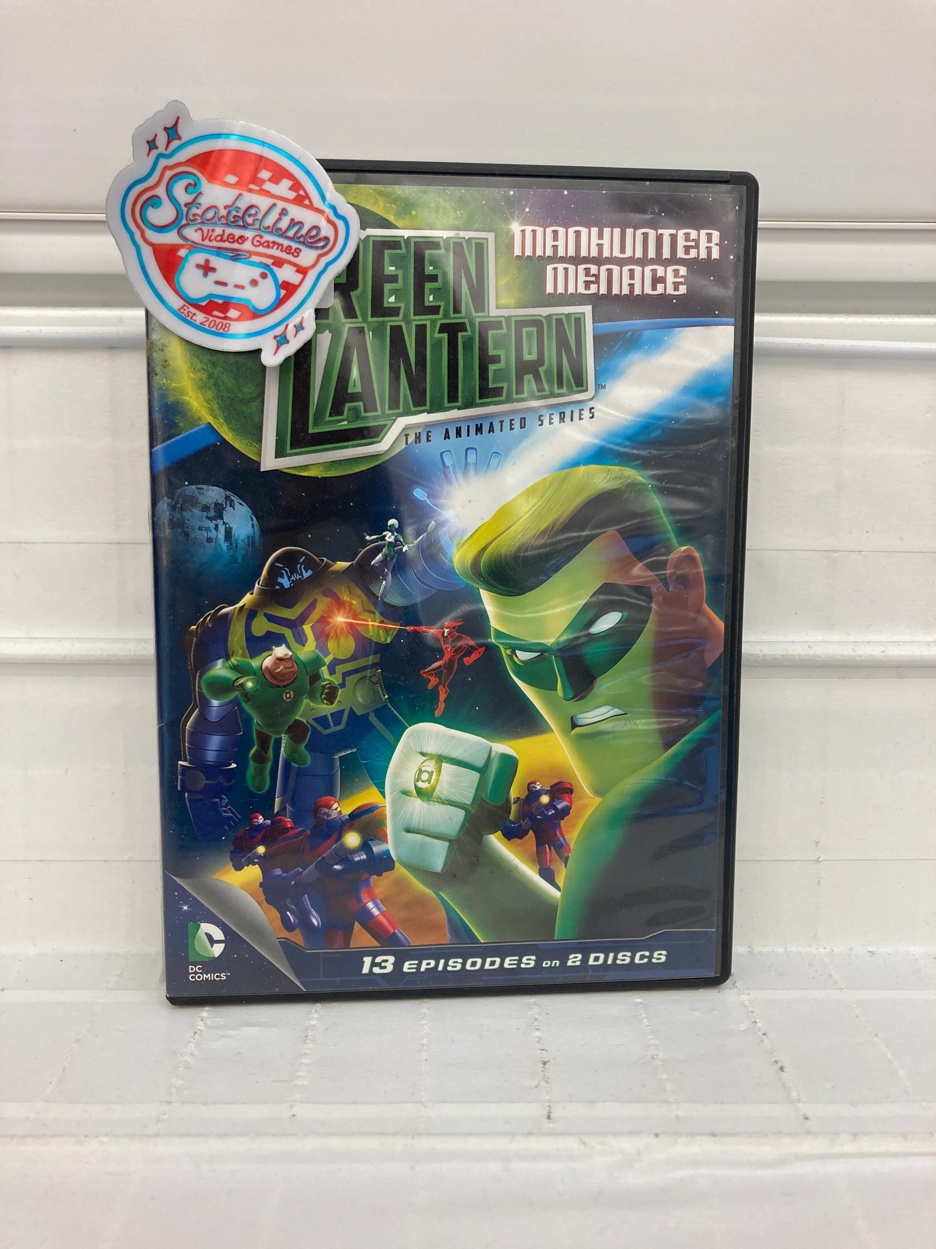 Green Lantern The Animated Series Manhunter Menace - DVD