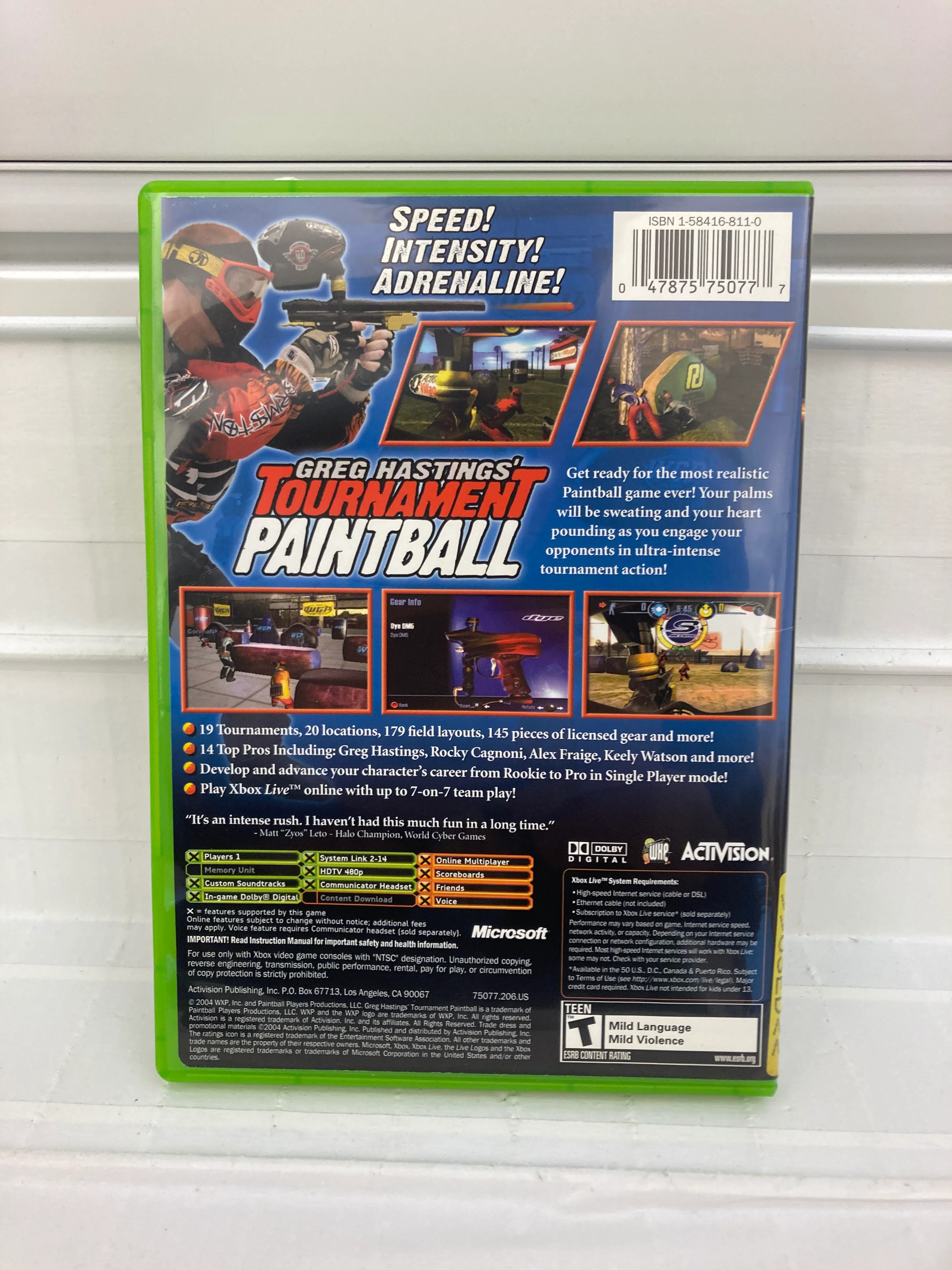 Greg Hastings Tournament Paintball - Xbox - Image 2