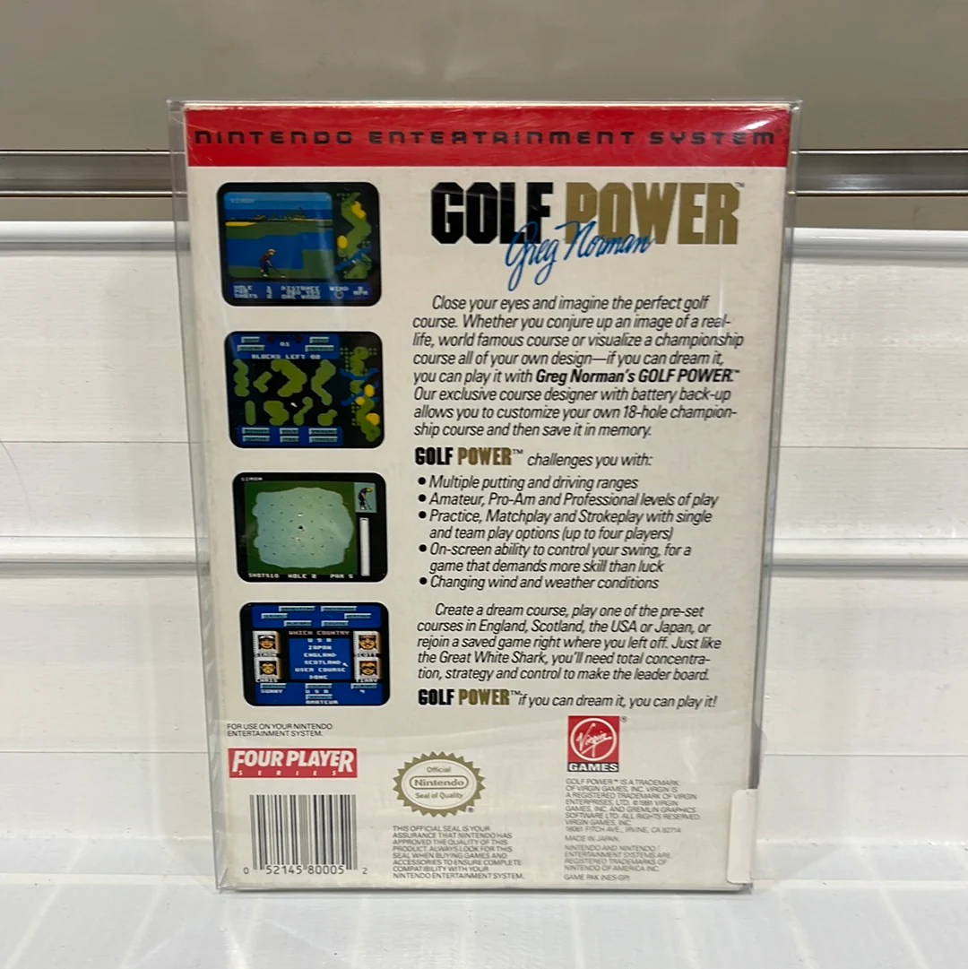 Greg Norman's Golf Power - NES - Image 2