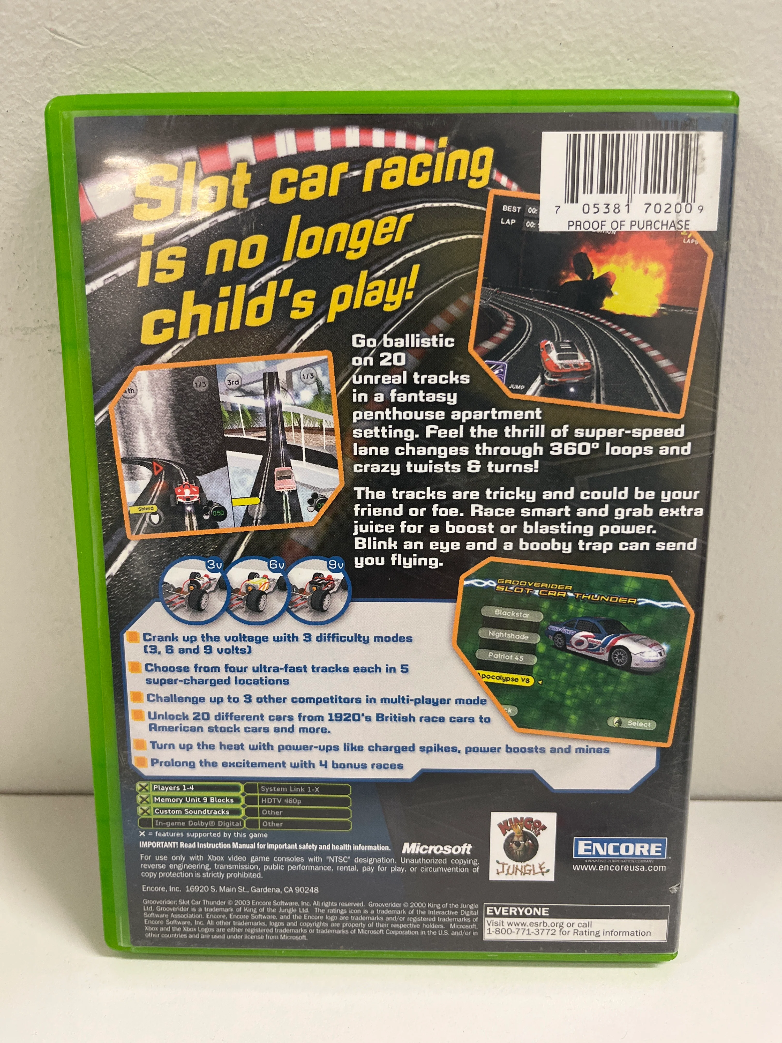 Grooverider Slot Car Thunder - Xbox - Image 2