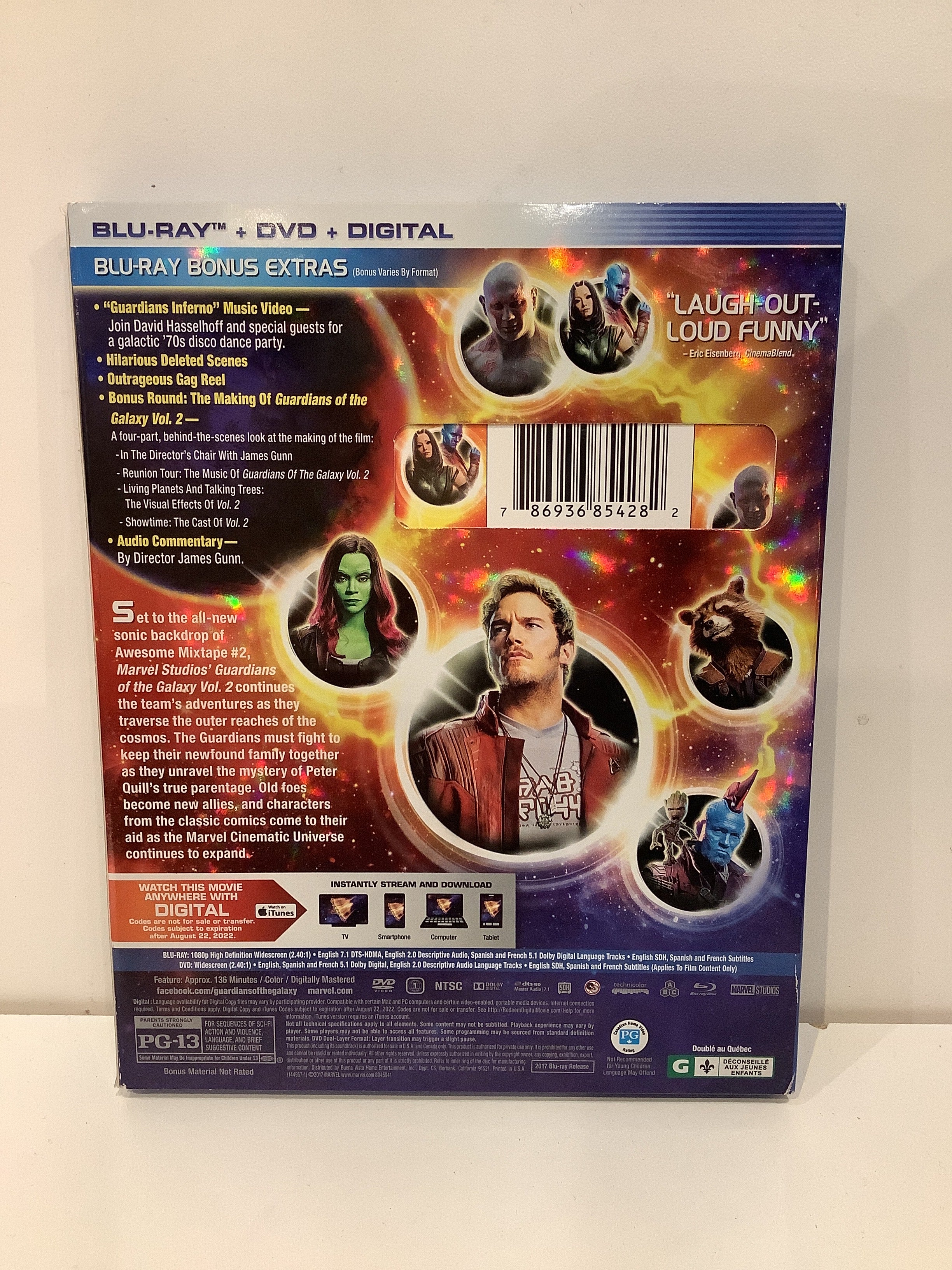 Guardians of the Galaxy: Volume 2 - Blu-Ray - Image 2