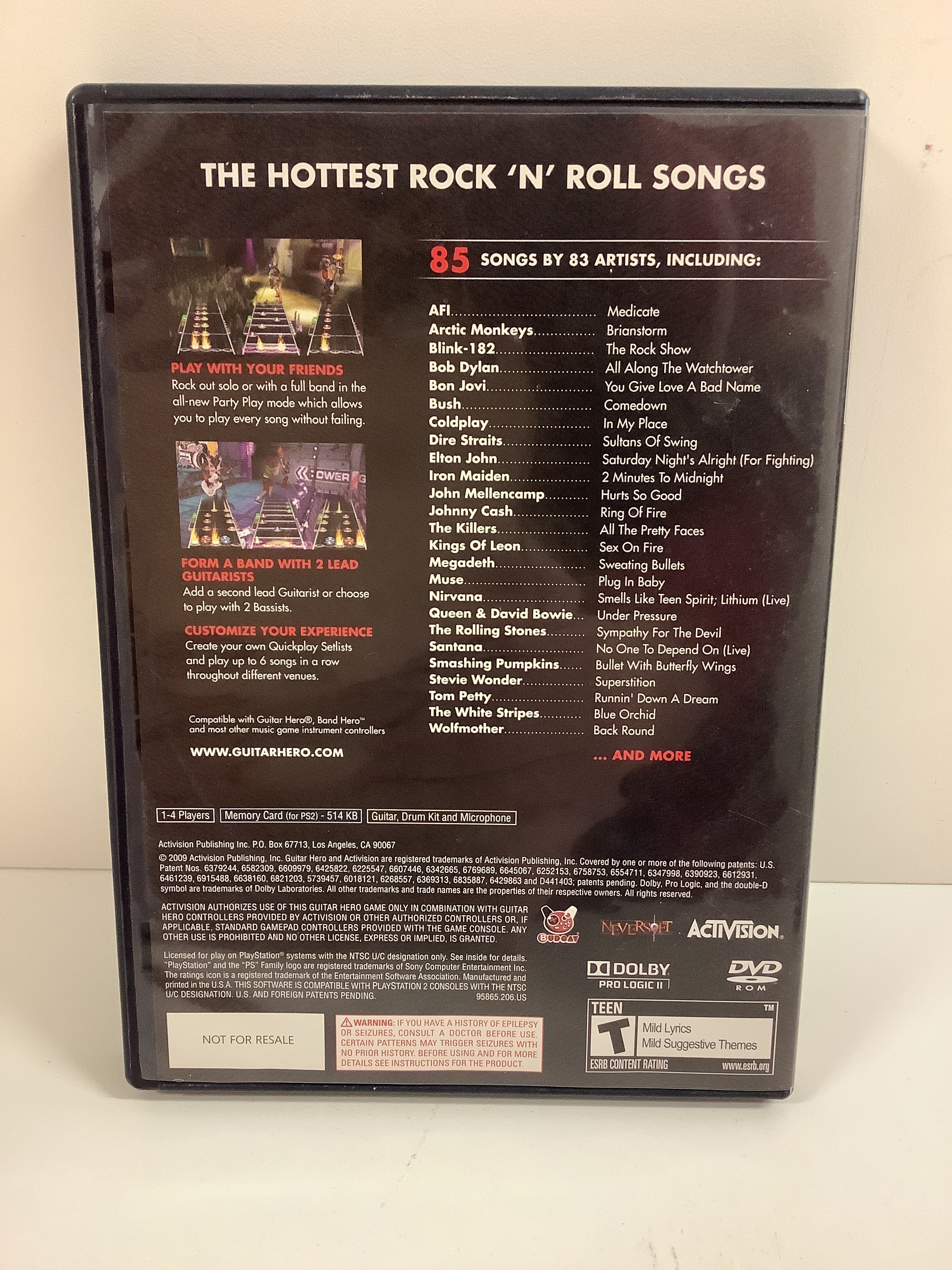 Guitar Hero 5 - Playstation 2 - Image 2