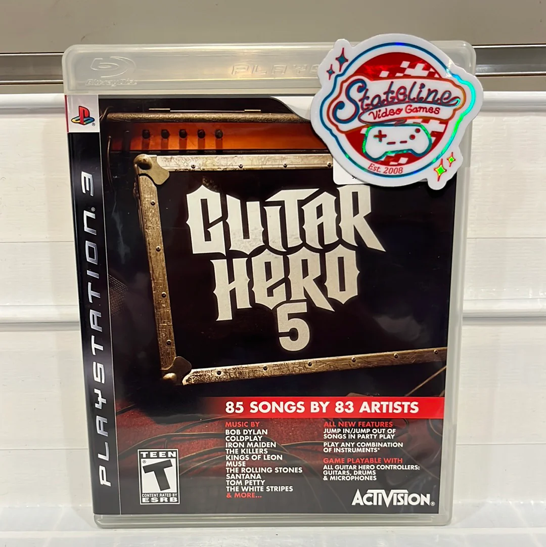 Guitar Hero 5 - Playstation 3
