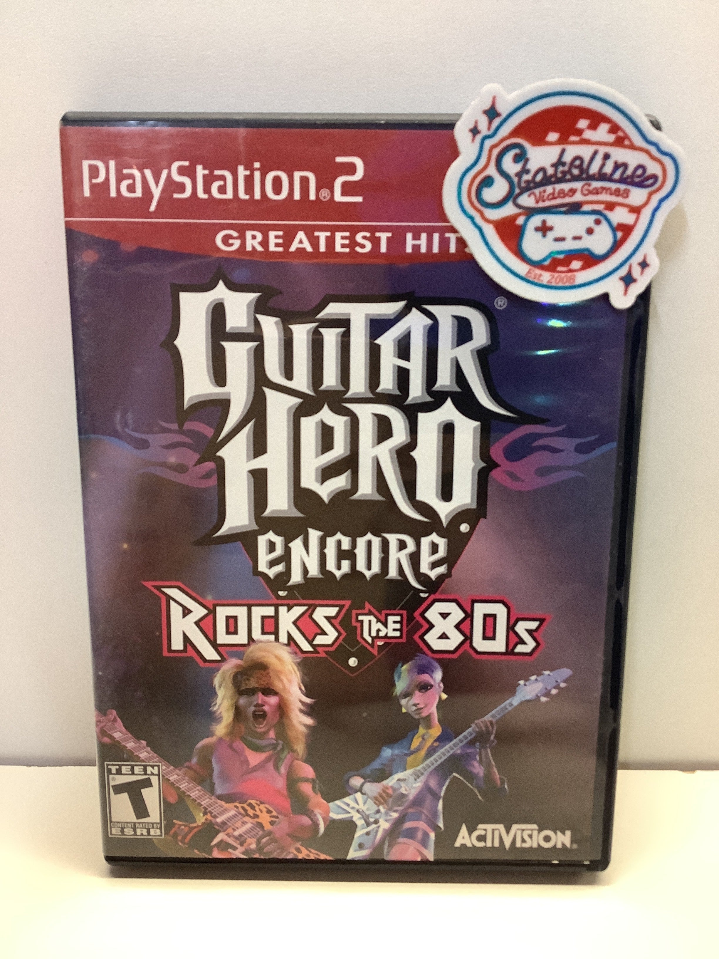 Guitar Hero Encore Rocks the 80's [Greatest Hits] - Playstation 2 - Image 2