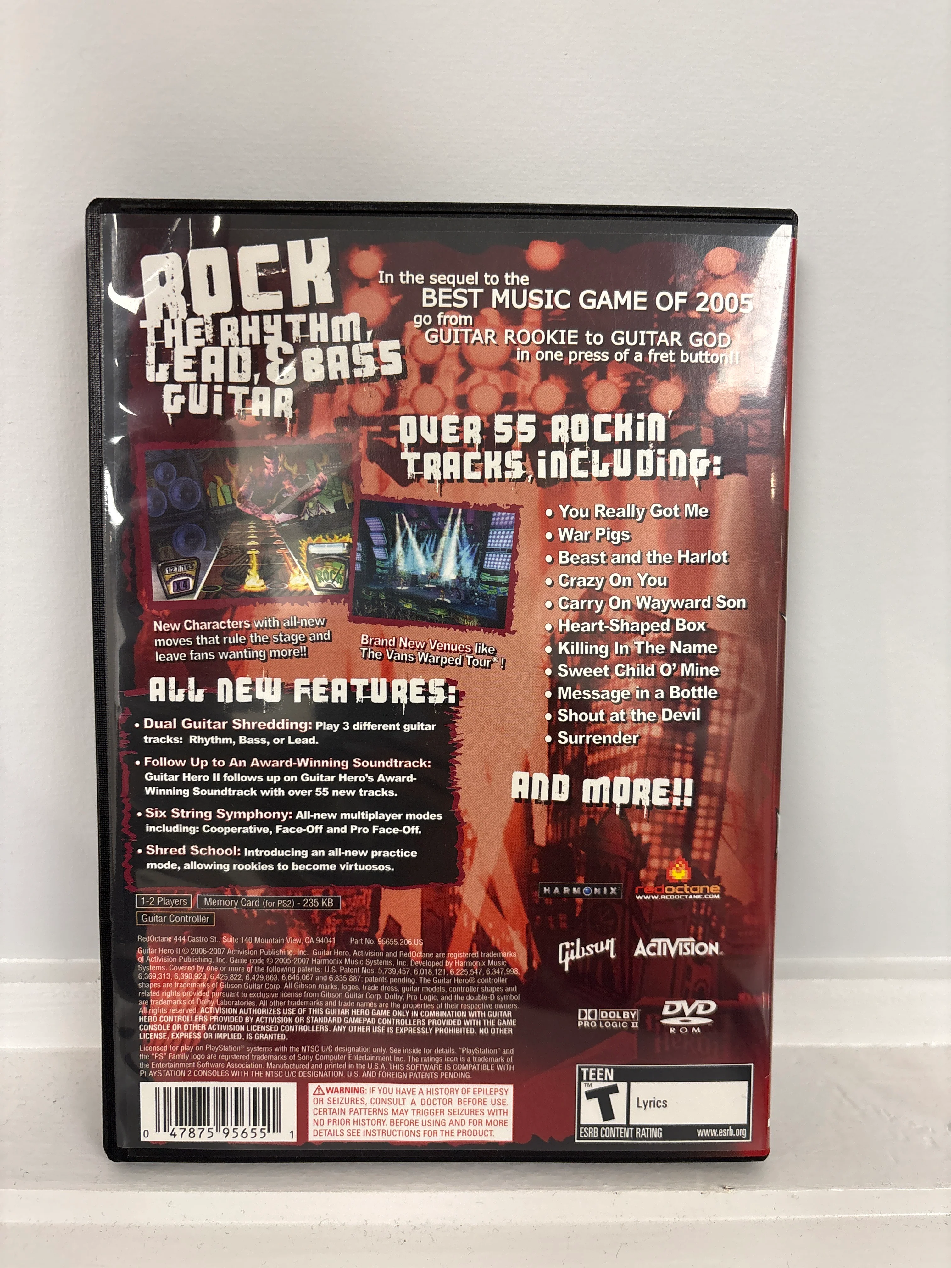 Guitar Hero II [Greatest Hits] - Playstation 2 - Image 2