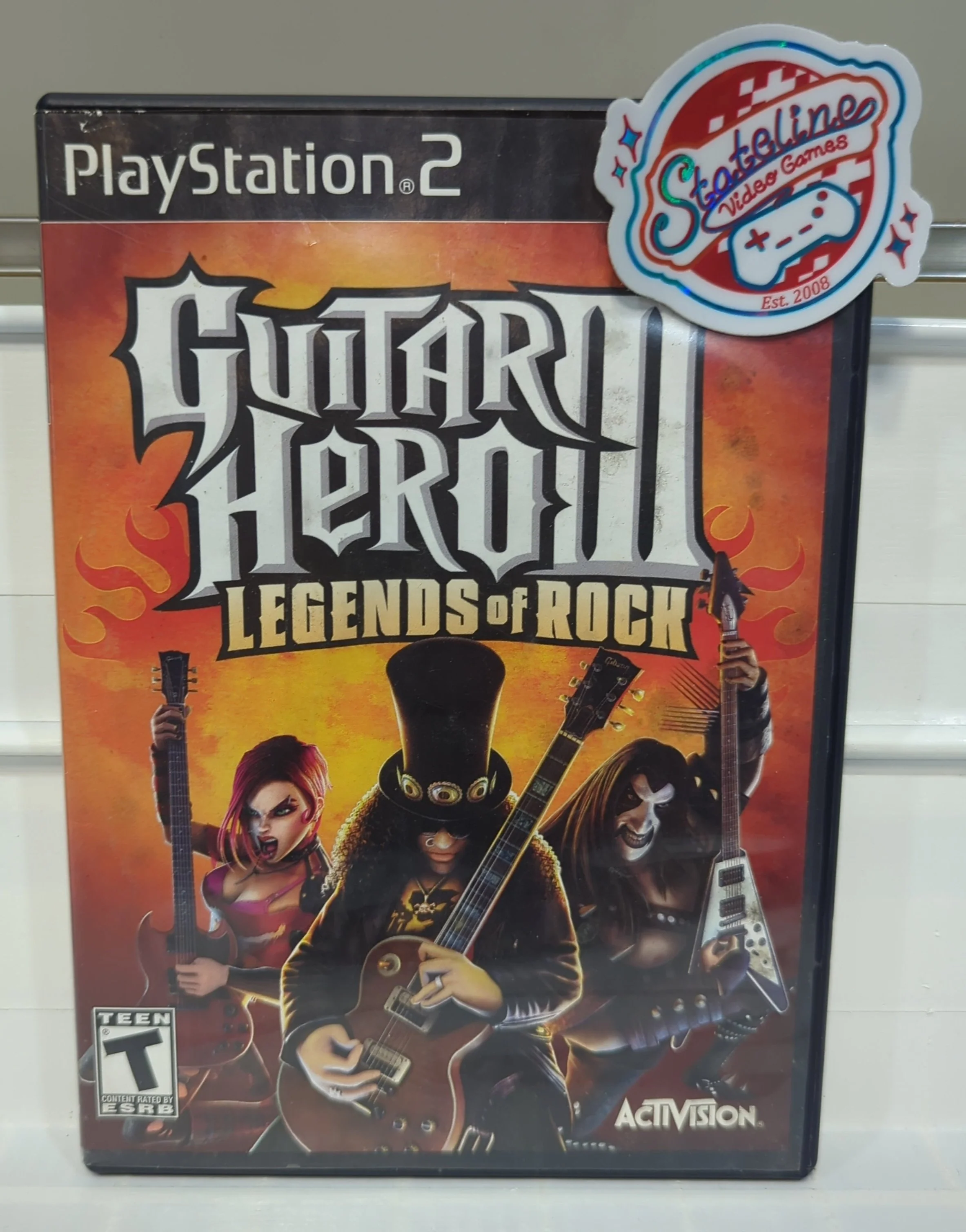 Guitar Hero III Legends of Rock - Playstation 2