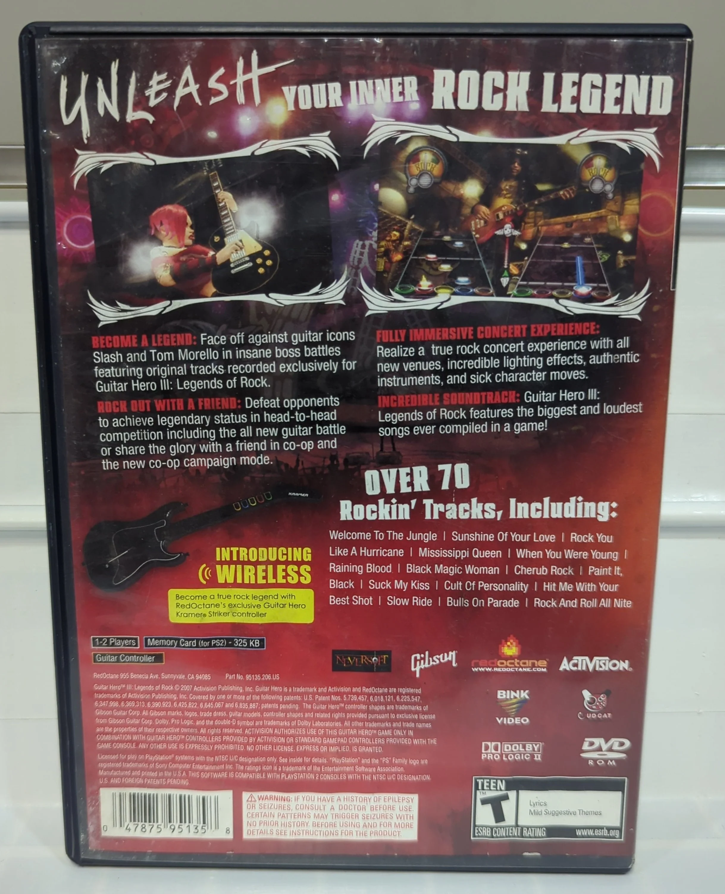 Guitar Hero III Legends of Rock - Playstation 2 - Image 2