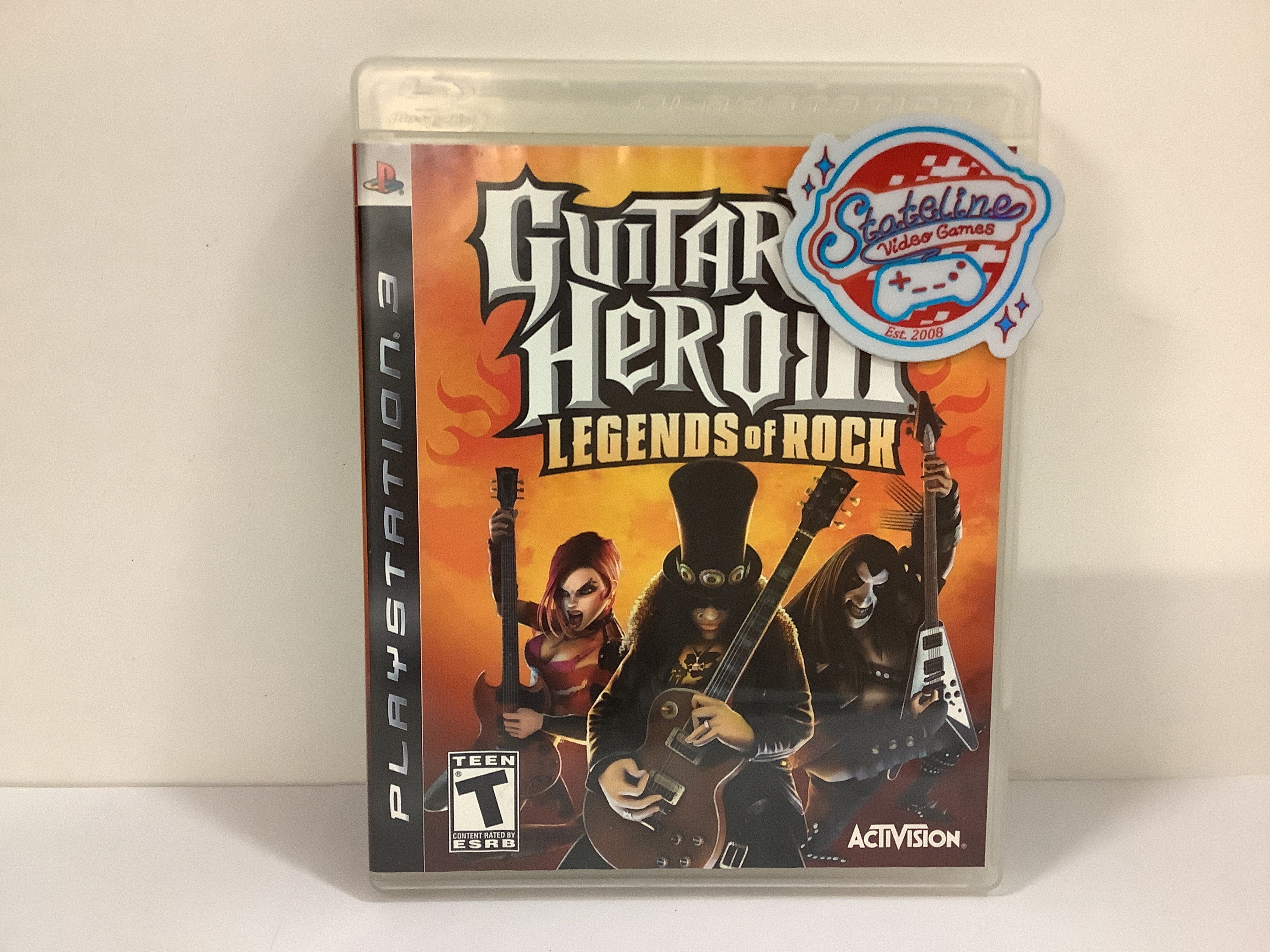 Guitar Hero III Legends of Rock - Playstation 3