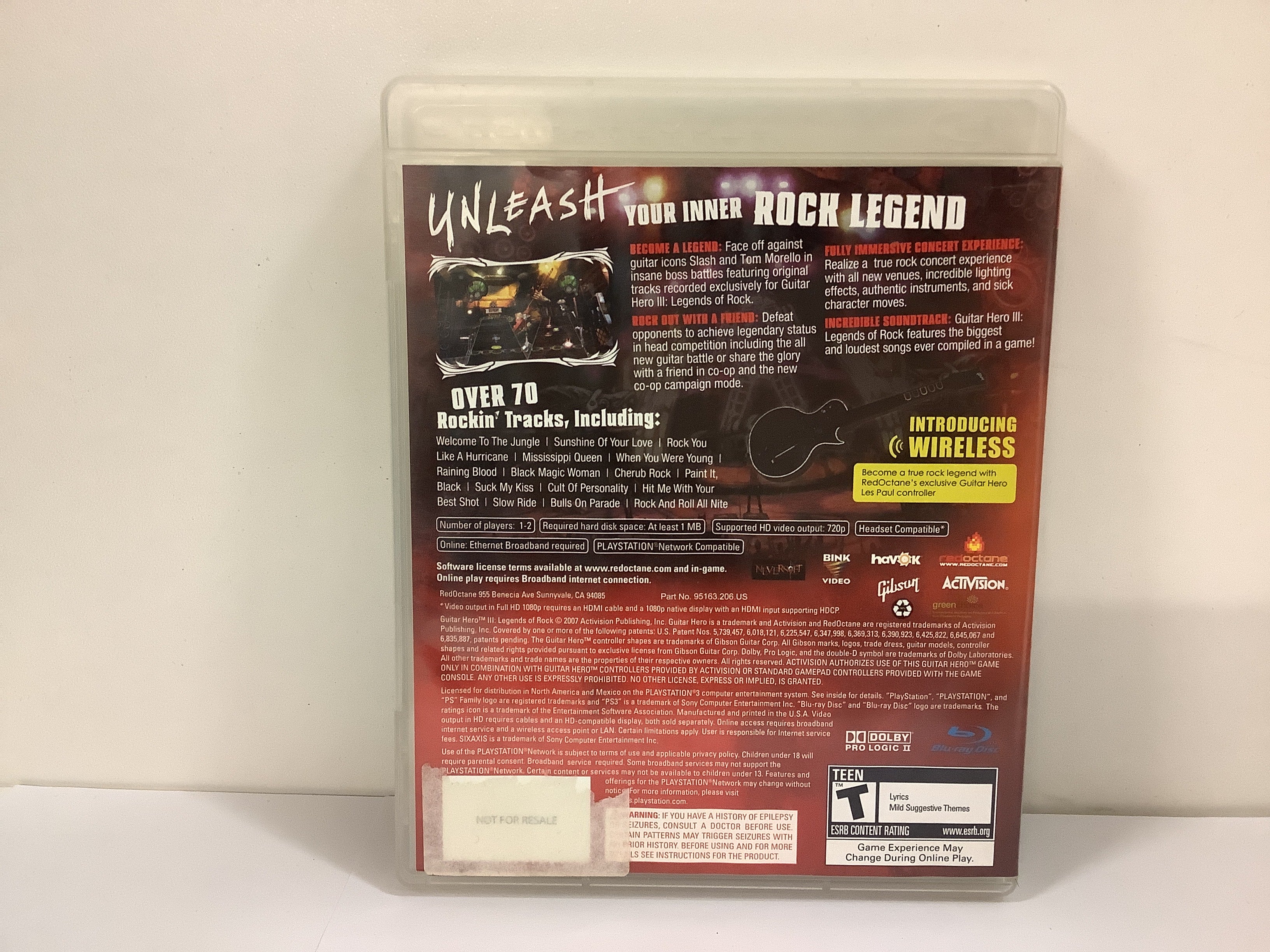 Guitar Hero III Legends of Rock - Playstation 3 - Image 2
