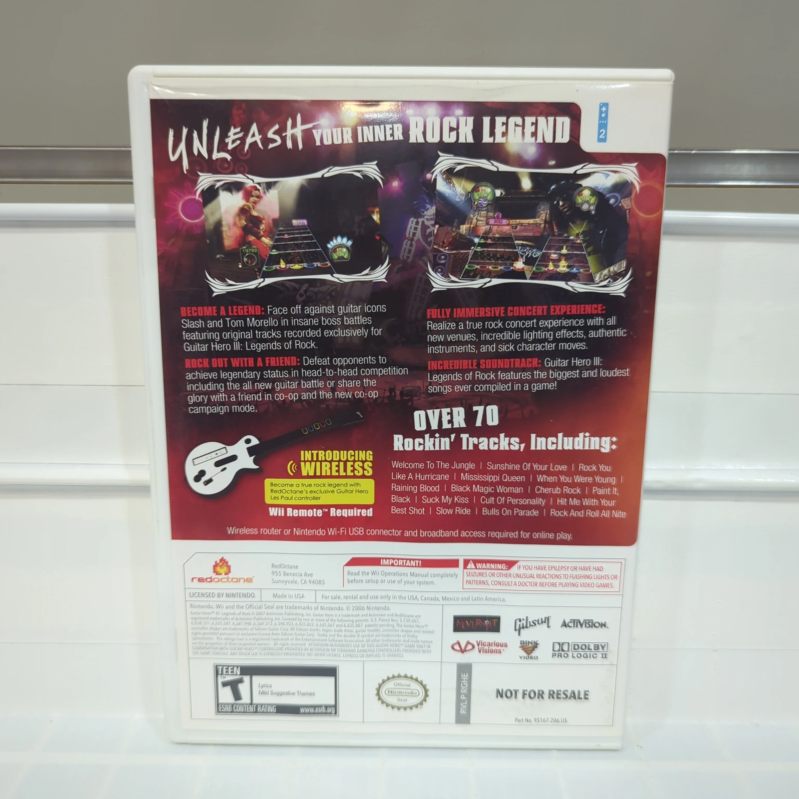 Guitar Hero III Legends of Rock - Wii - Image 2
