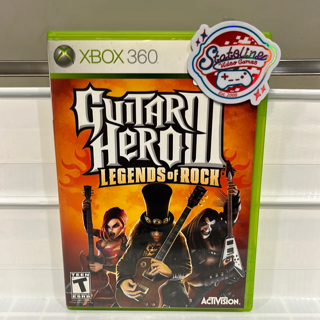 Guitar Hero III Legends of Rock - Xbox 360