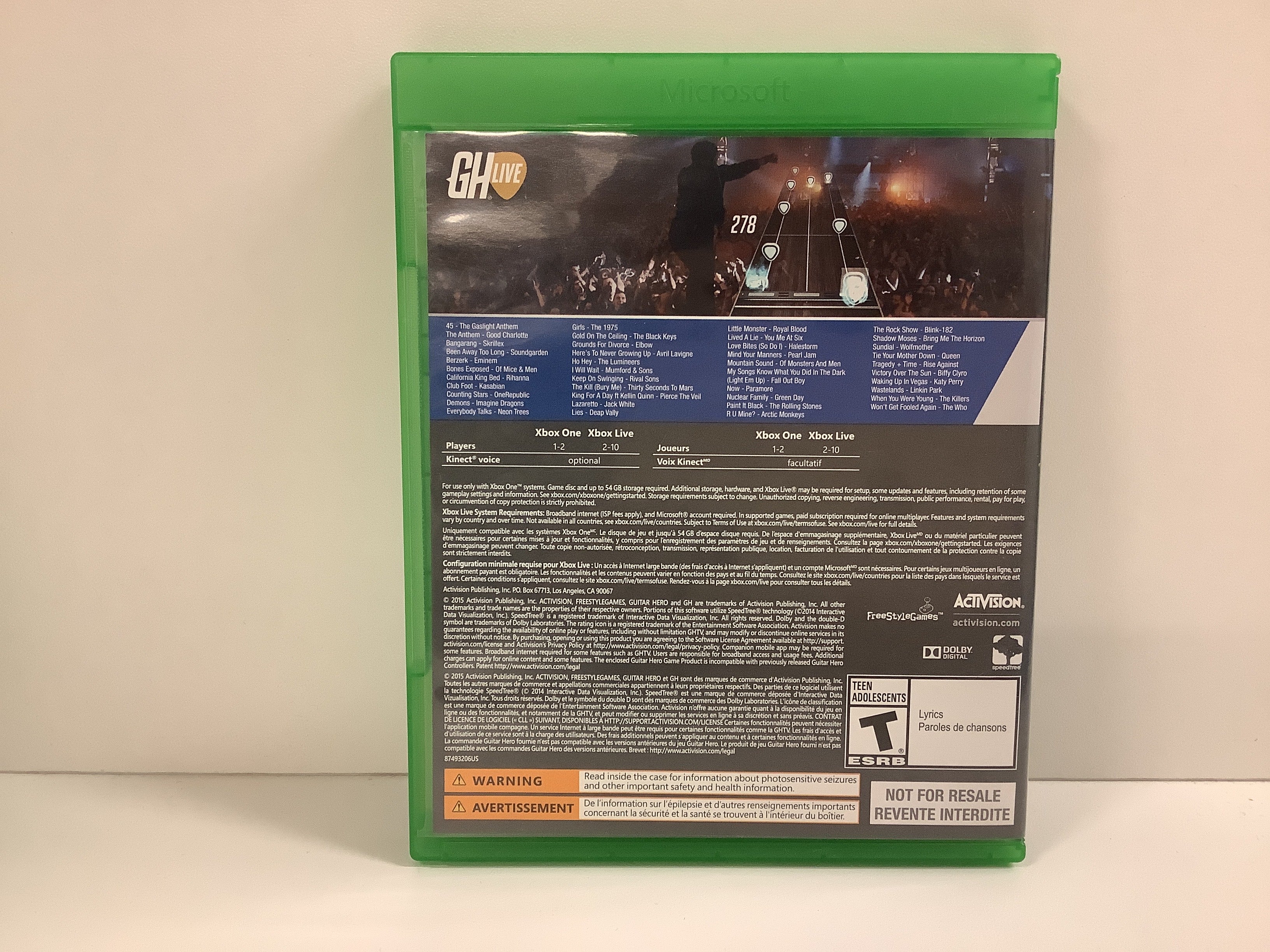 Guitar Hero Live [Game Only] - Xbox One - Image 2