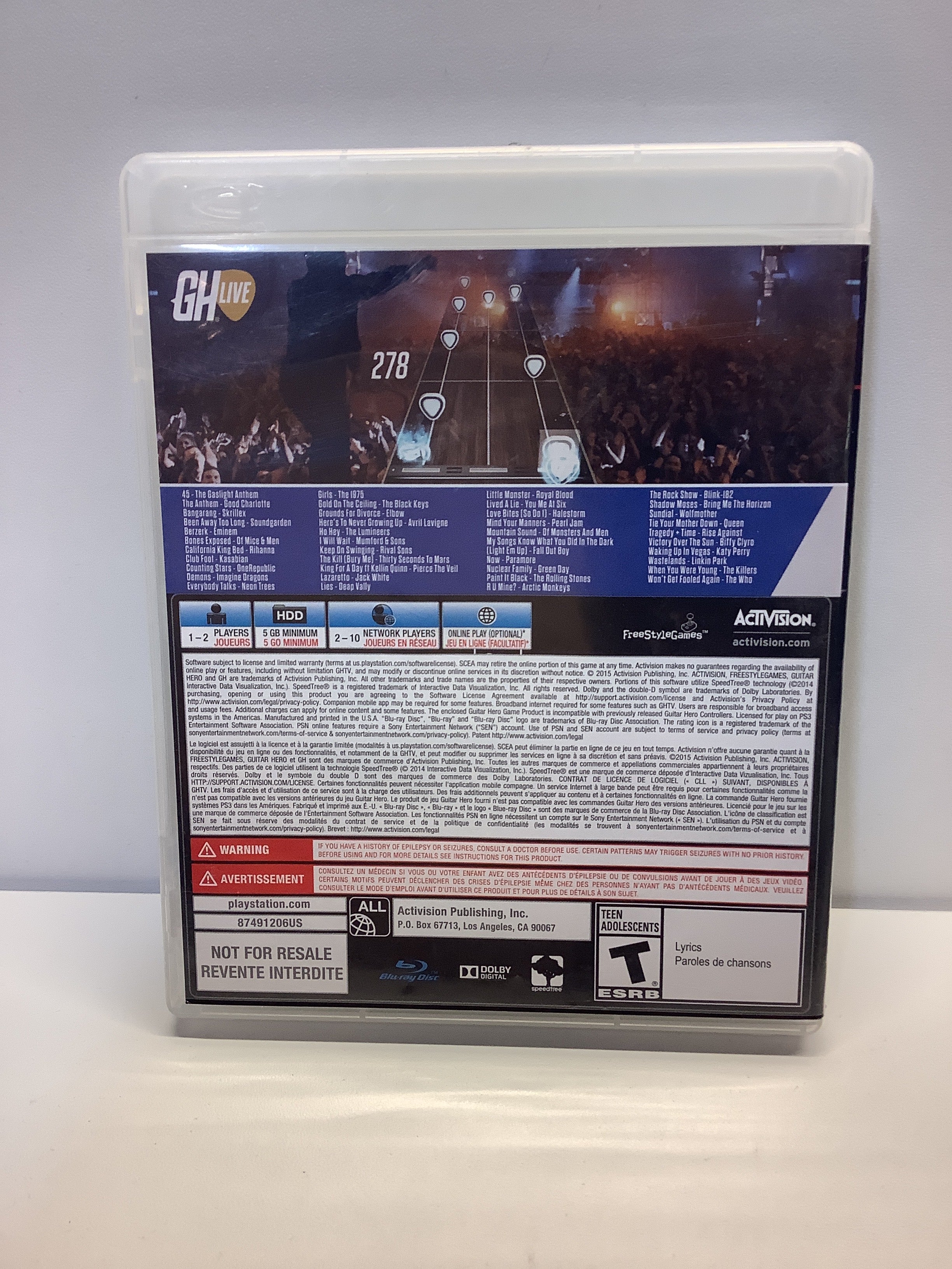 Guitar Hero Live - Playstation 3 - Image 2