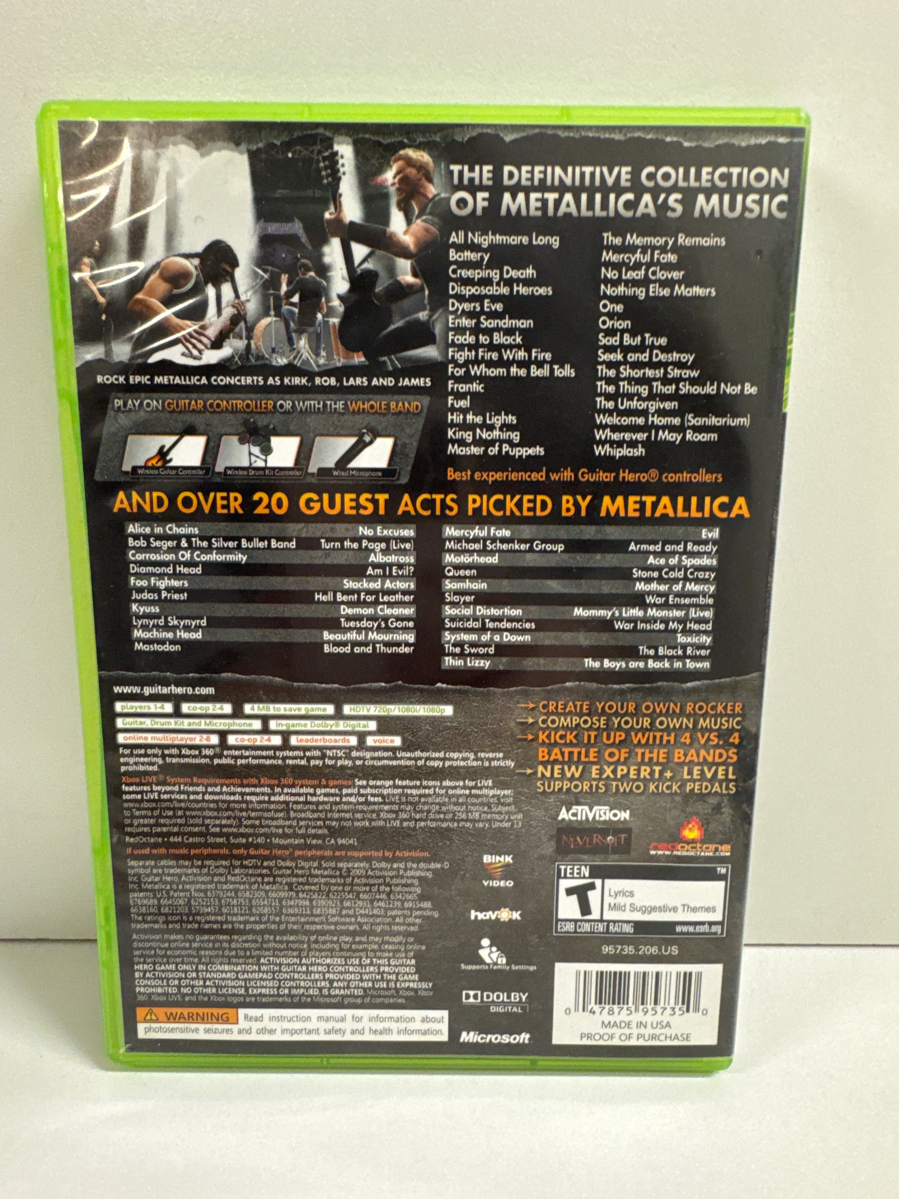 Guitar Hero: Metallica - Xbox 360 - Image 2