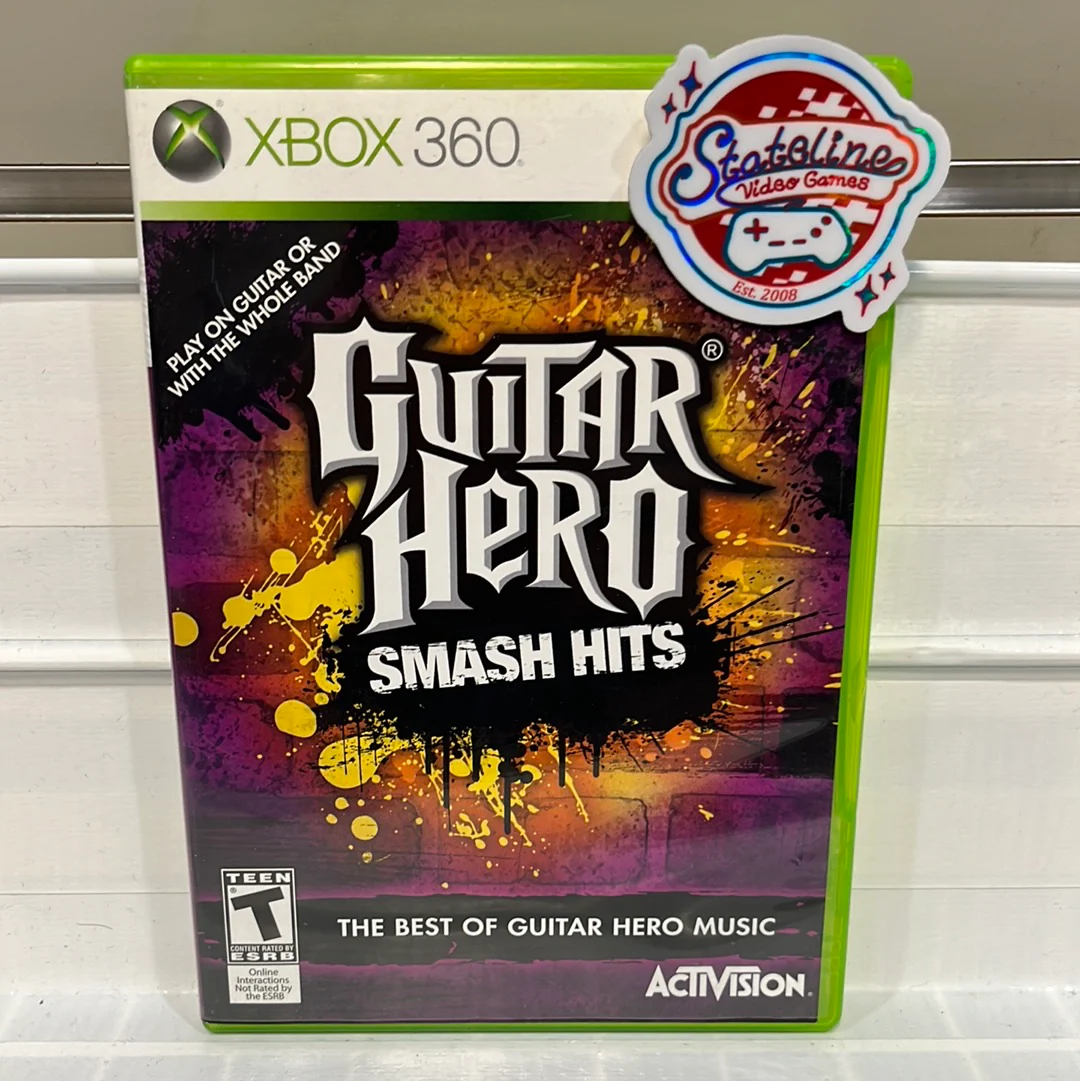Guitar Hero Smash Hits - Xbox 360