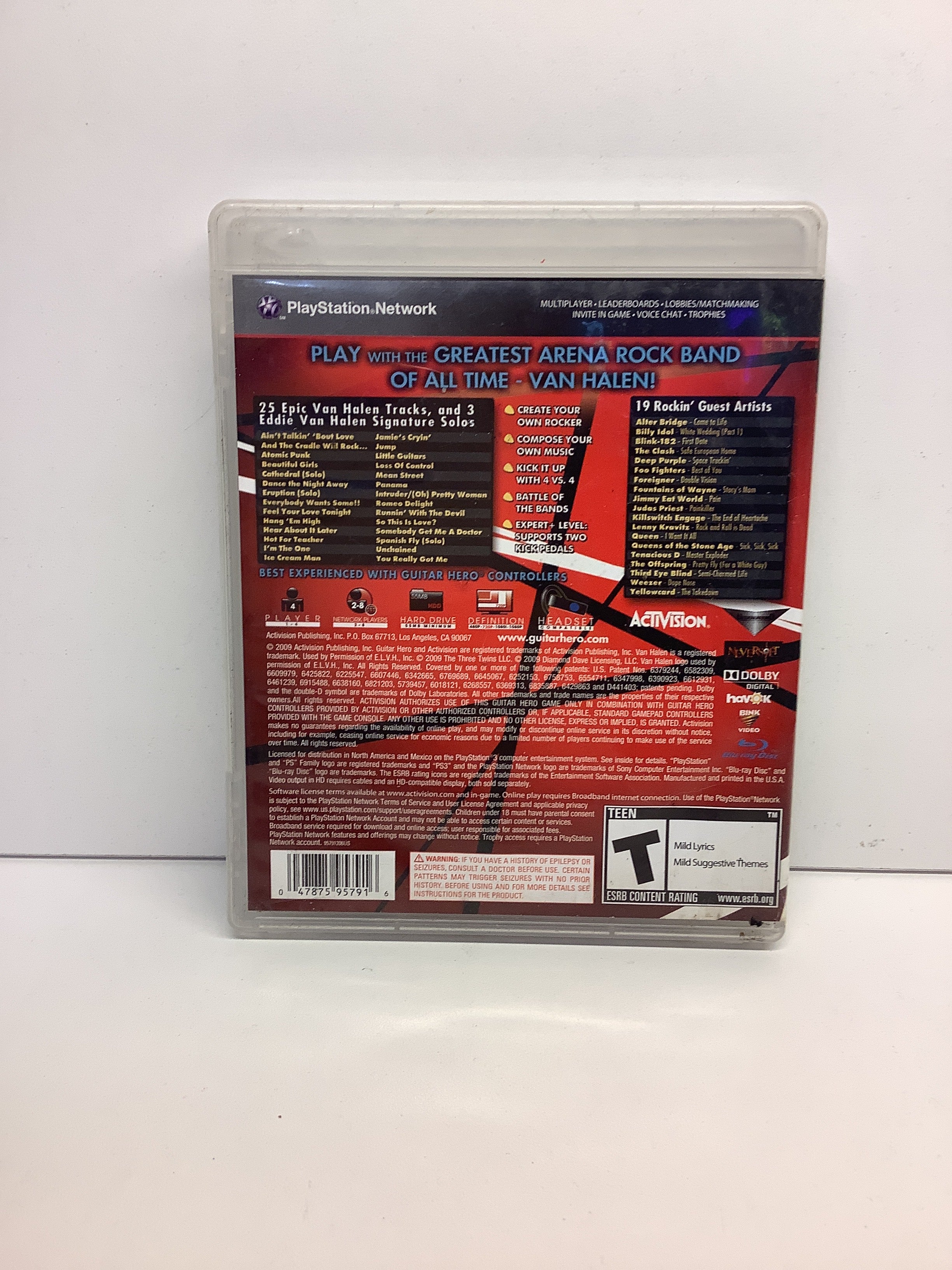 Guitar Hero: Van Halen - Playstation 3 - Image 2