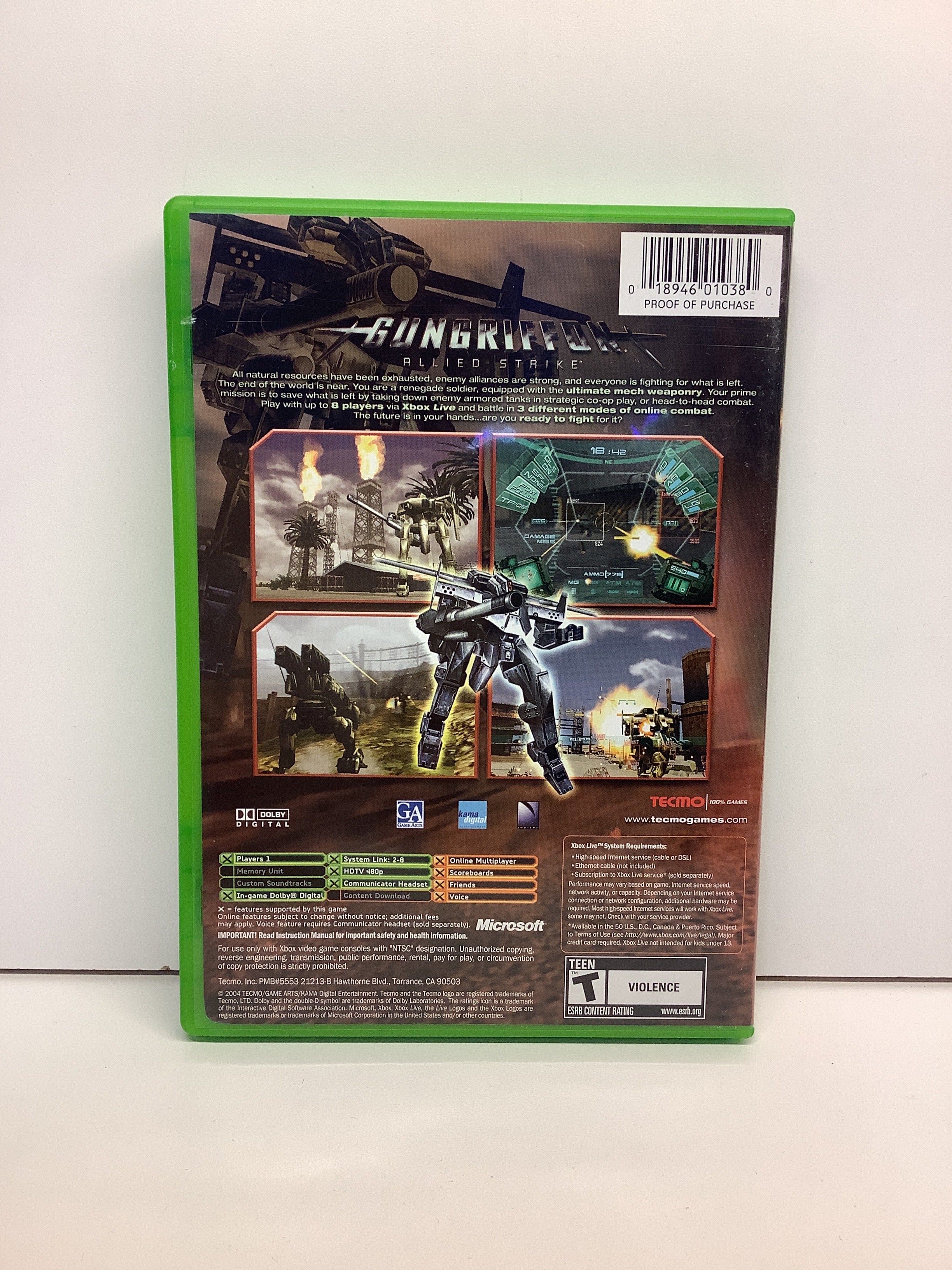 Gungriffon Allied Strike - Xbox - Image 2