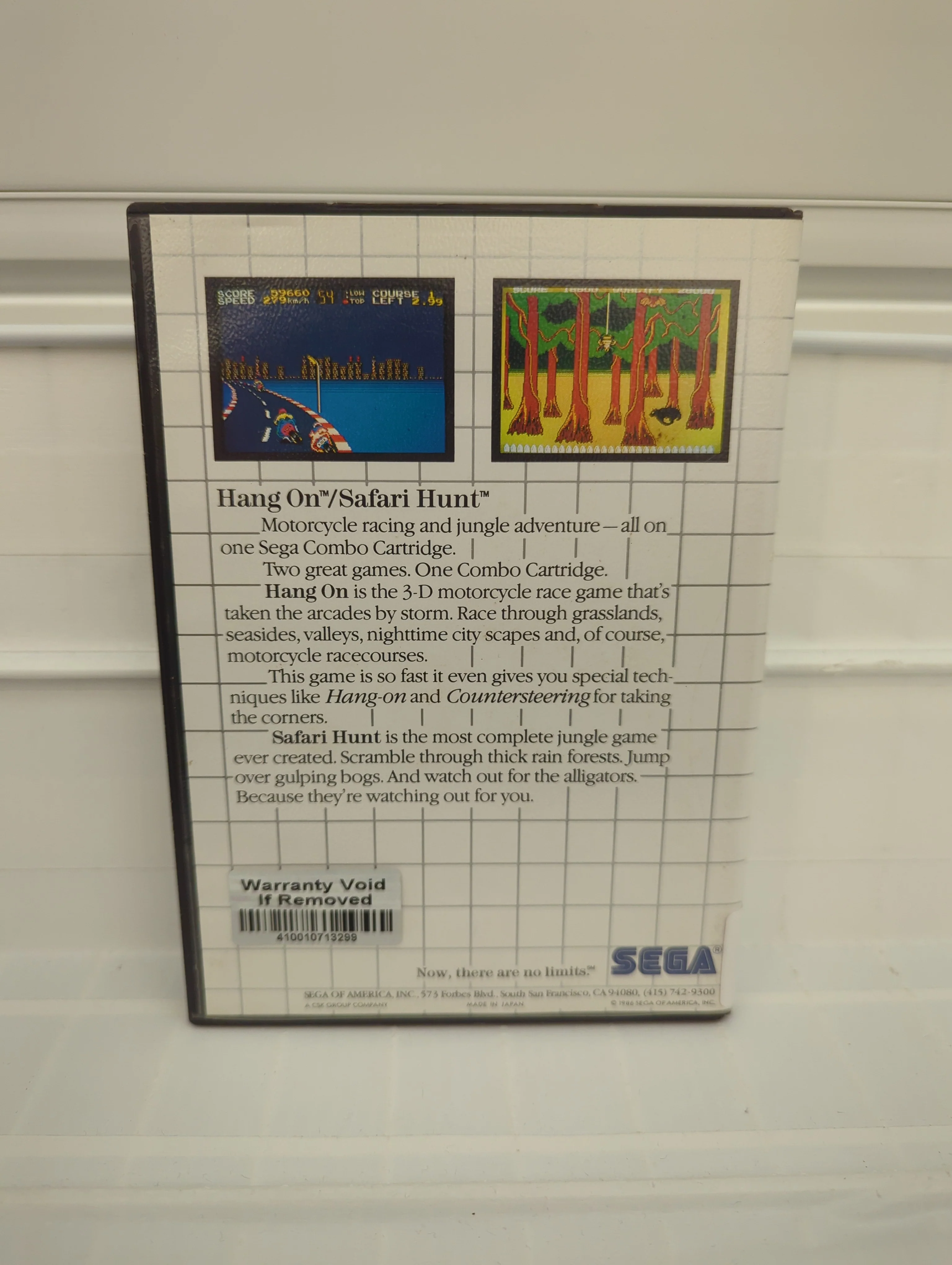 Hang-On and Safari Hunt - Sega Master System - Image 2
