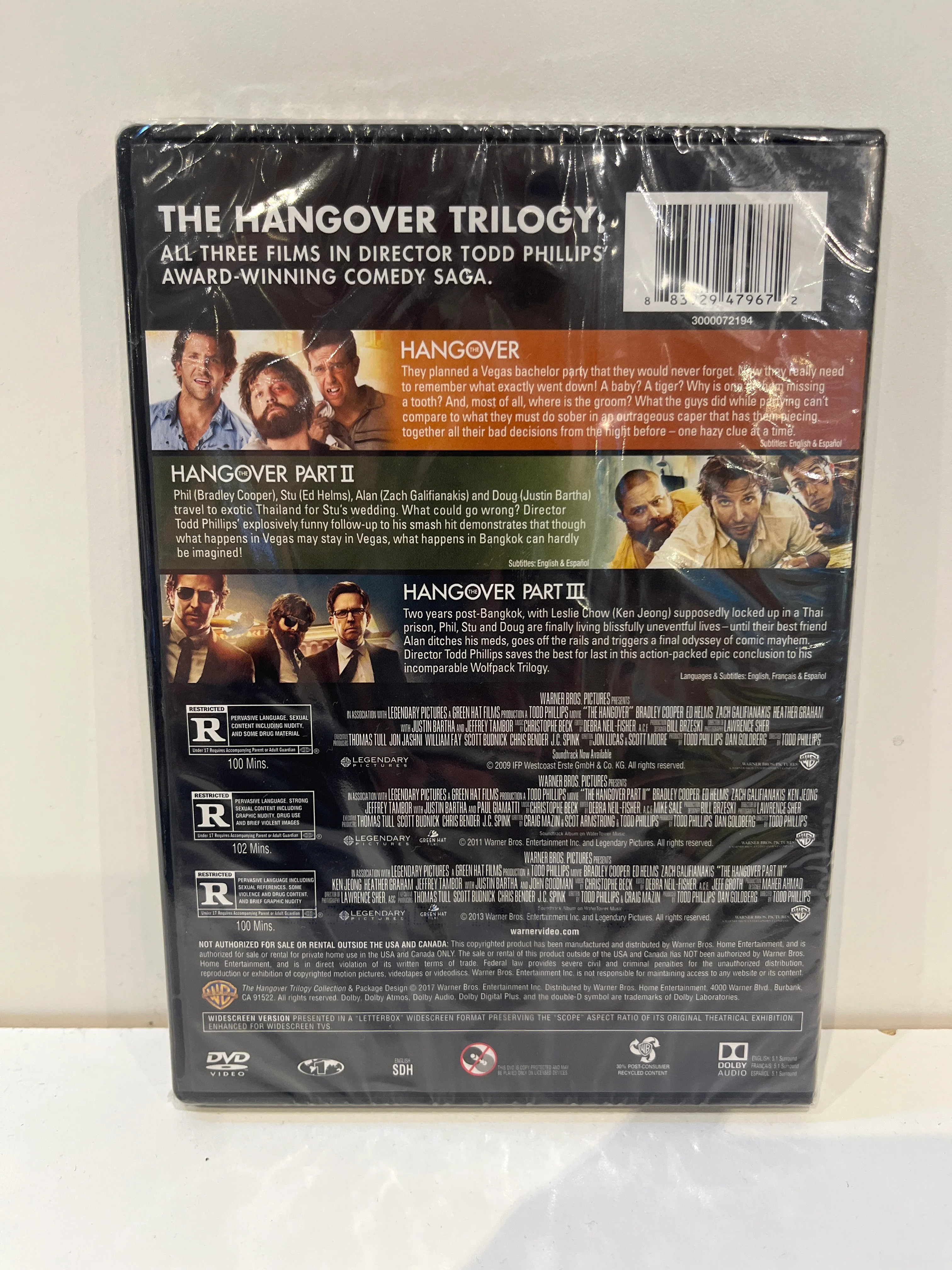 Hangover: The Trilogy - DVD - Image 2