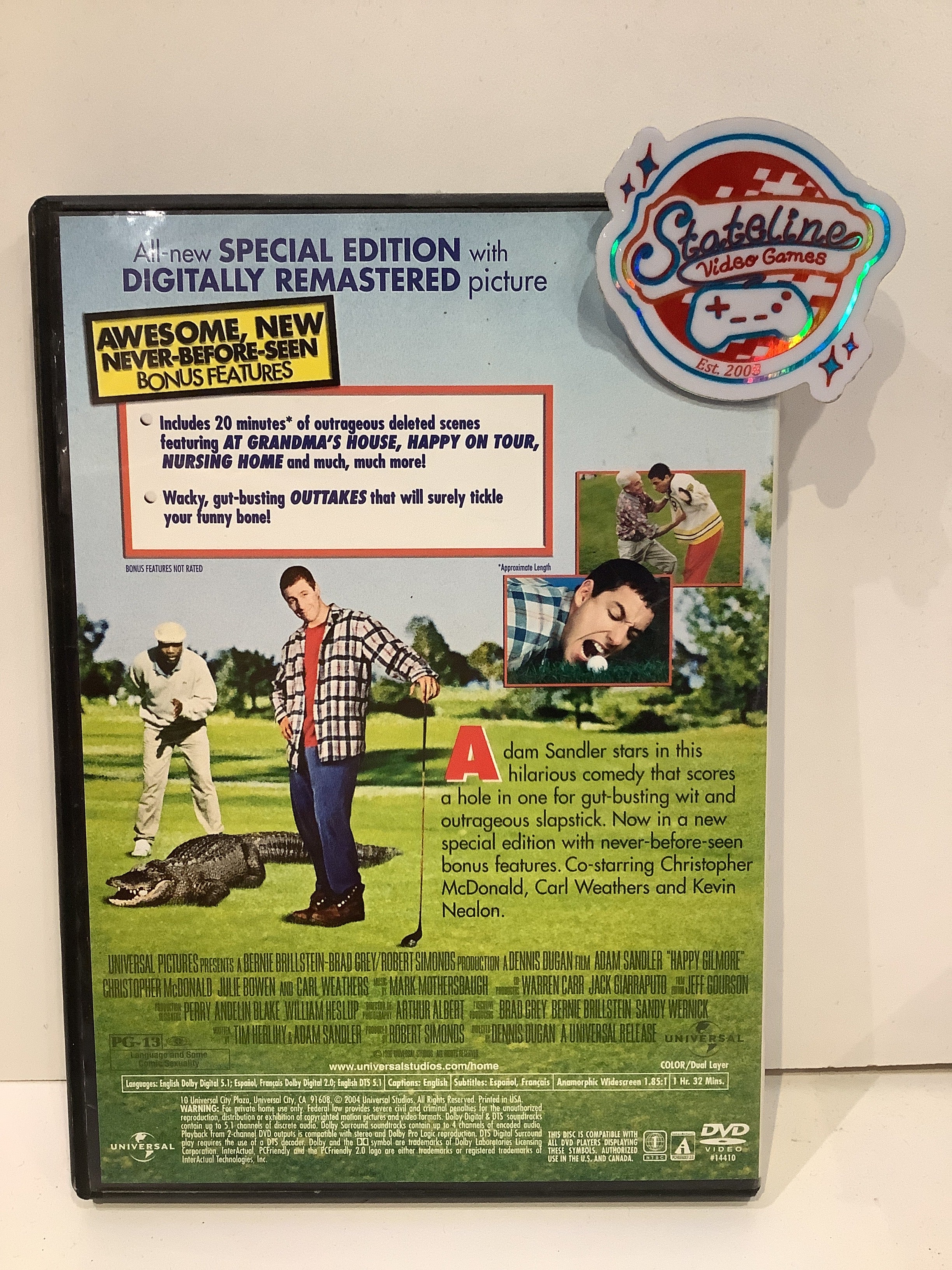 Happy Gilmore - DVD - Image 2