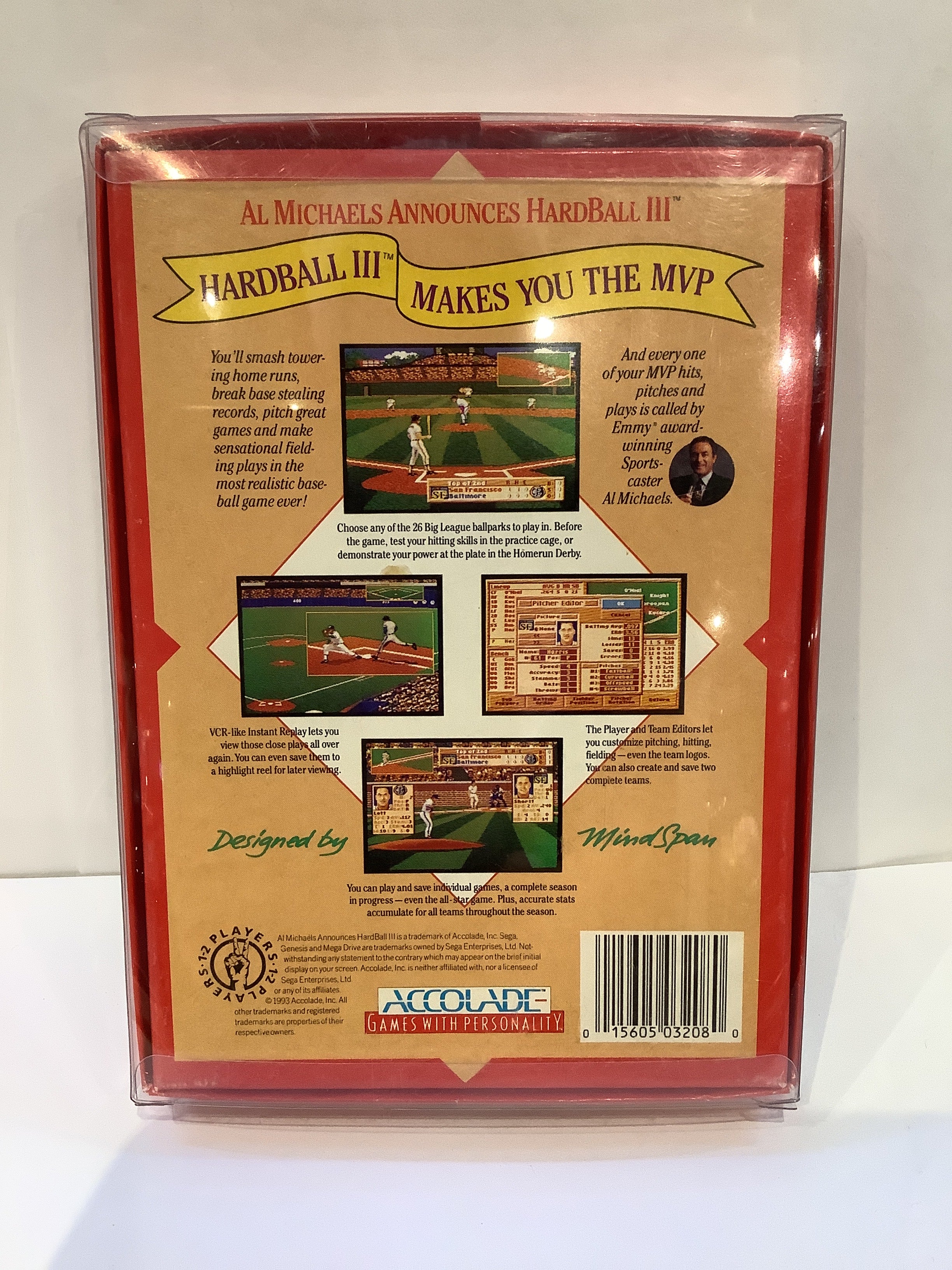HardBall III - Sega Genesis - Image 2