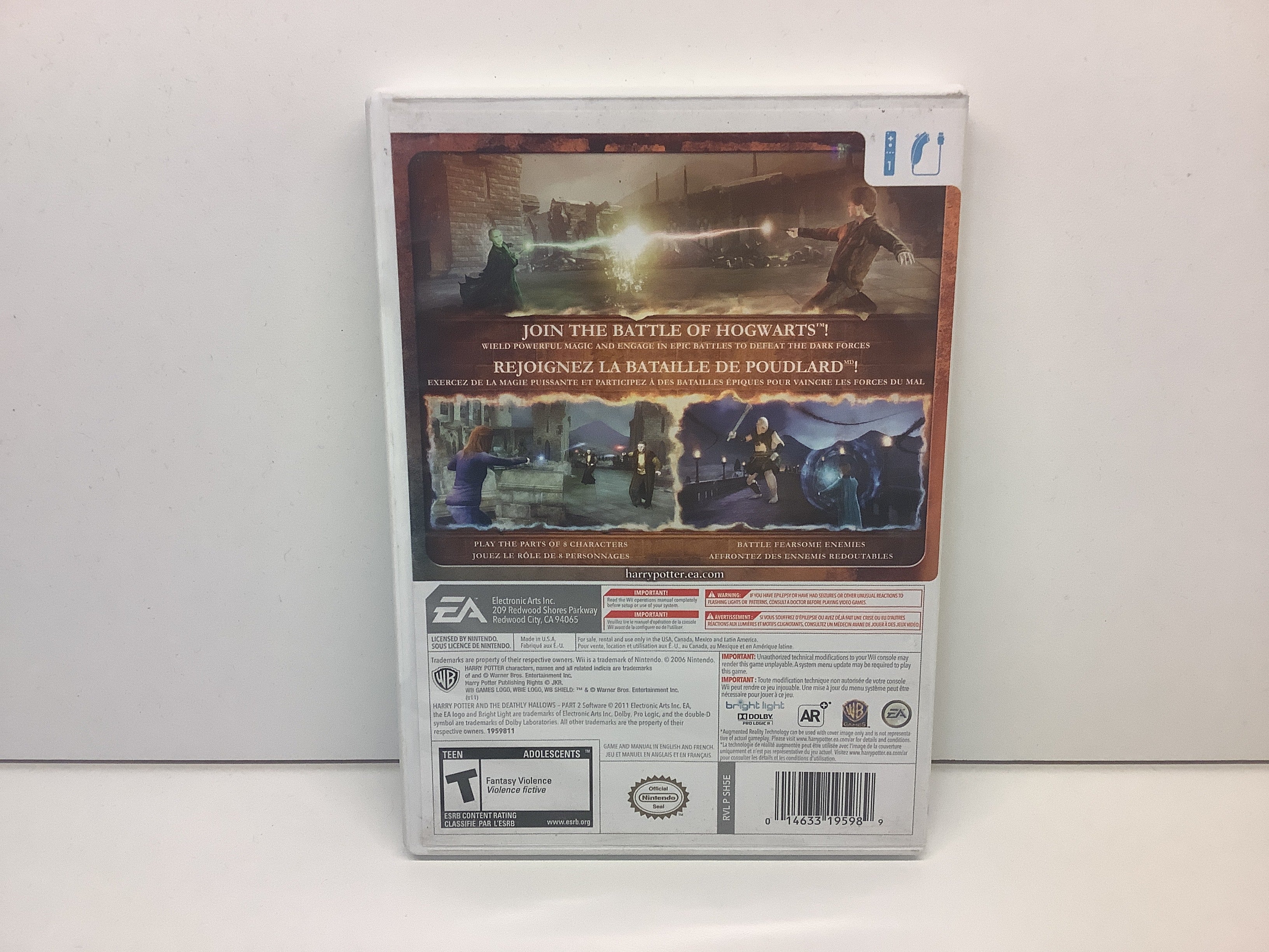 Harry Potter and the Deathly Hallows: Part 2 - Wii - Image 2