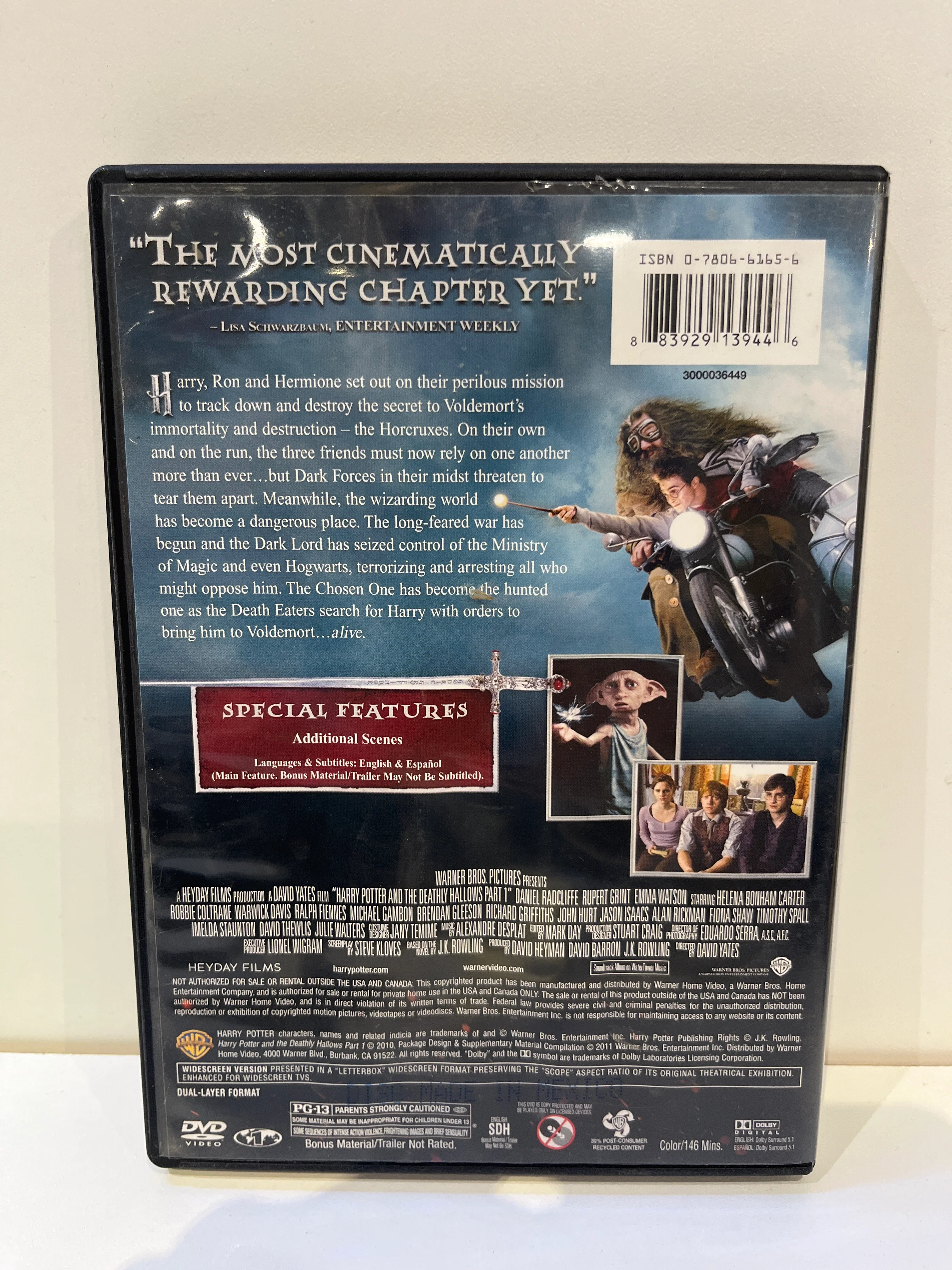 Harry Potter and the Deathly Hallows: Part I - DVD - Image 2