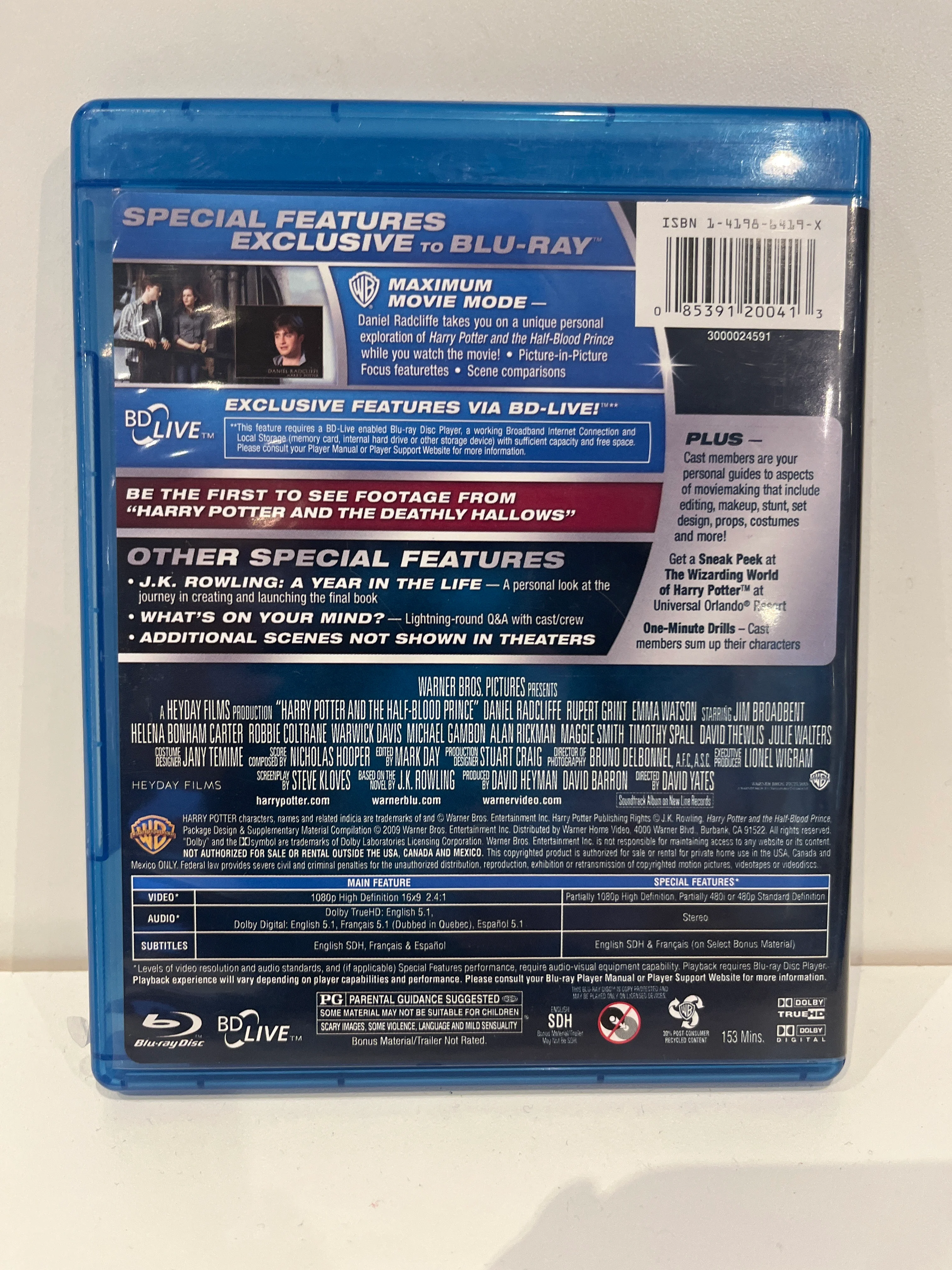 Harry Potter and the Half-Blood Prince - Blu-Ray - Image 2