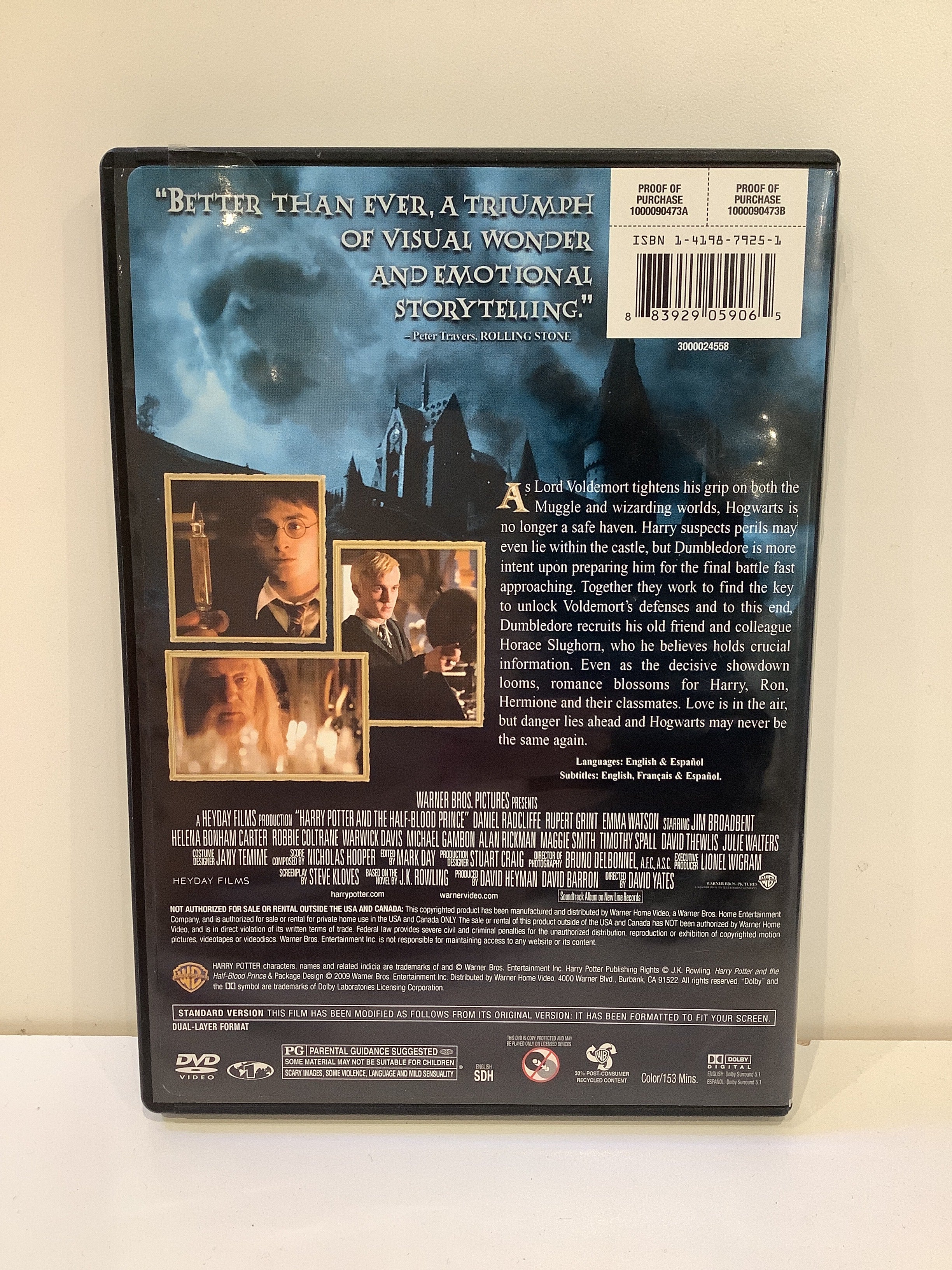 Harry Potter and the Half-Blood Prince - DVD - Image 2