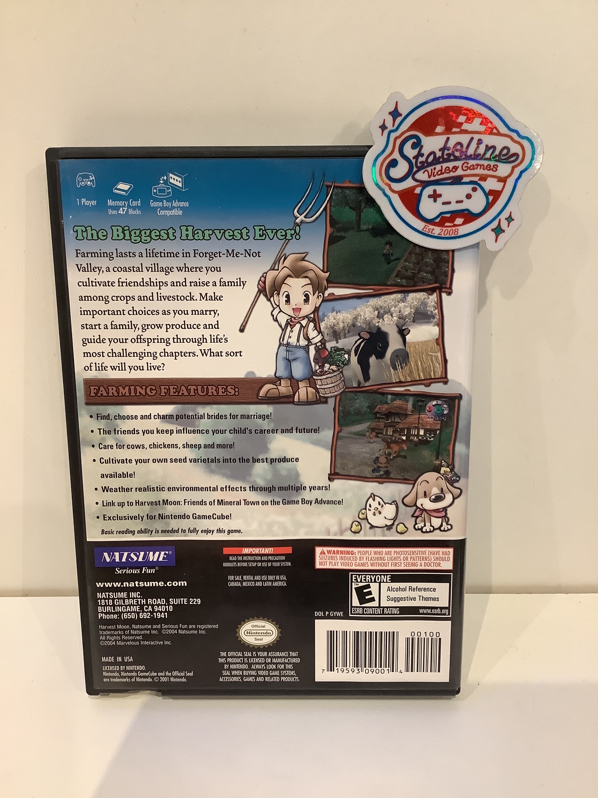 Harvest Moon A Wonderful Life - Gamecube - Image 2