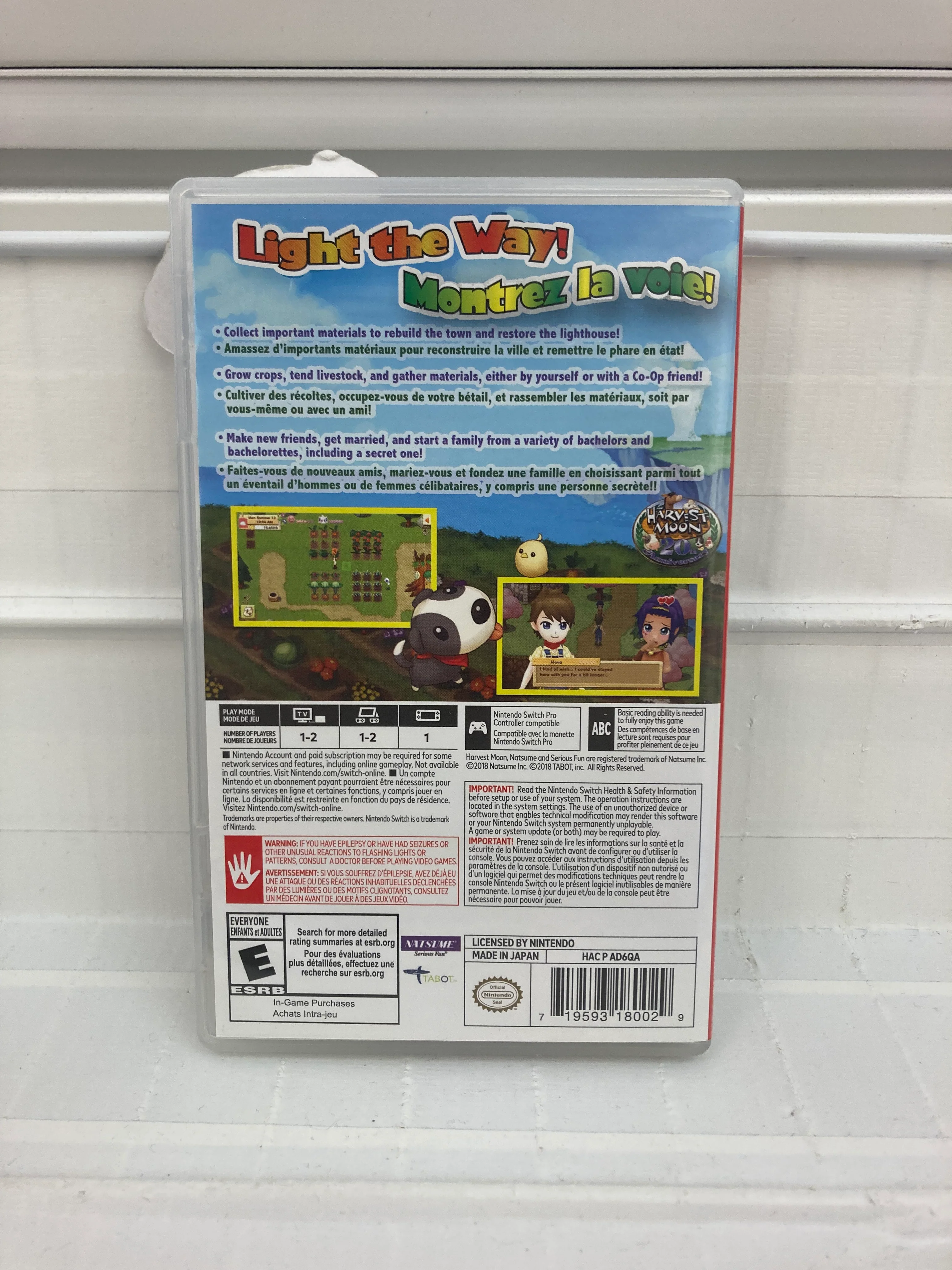 Harvest Moon Light of Hope - Nintendo Switch - Image 2
