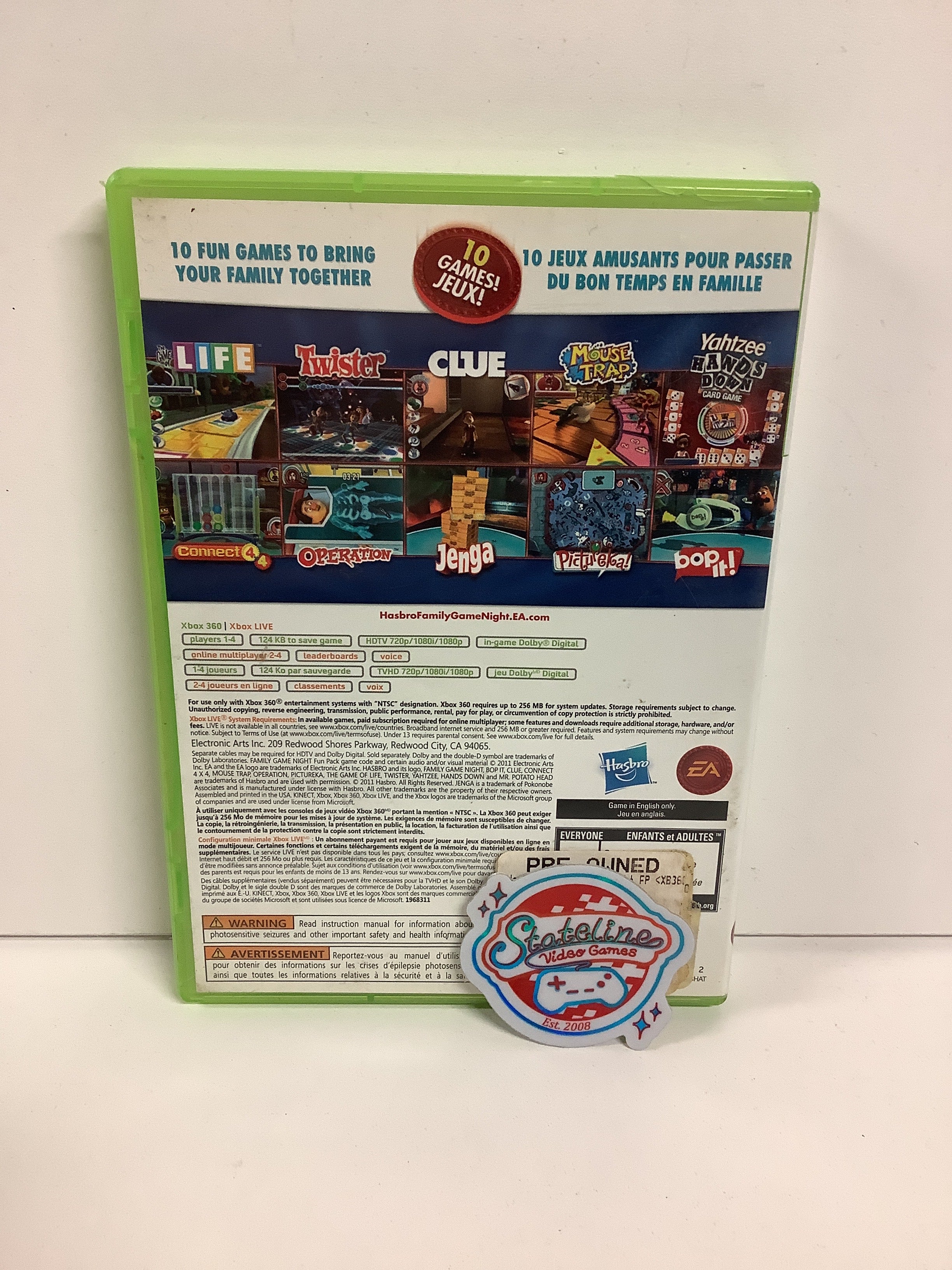 Hasbro Family Game Night Fun Pack - Xbox 360 - Image 2