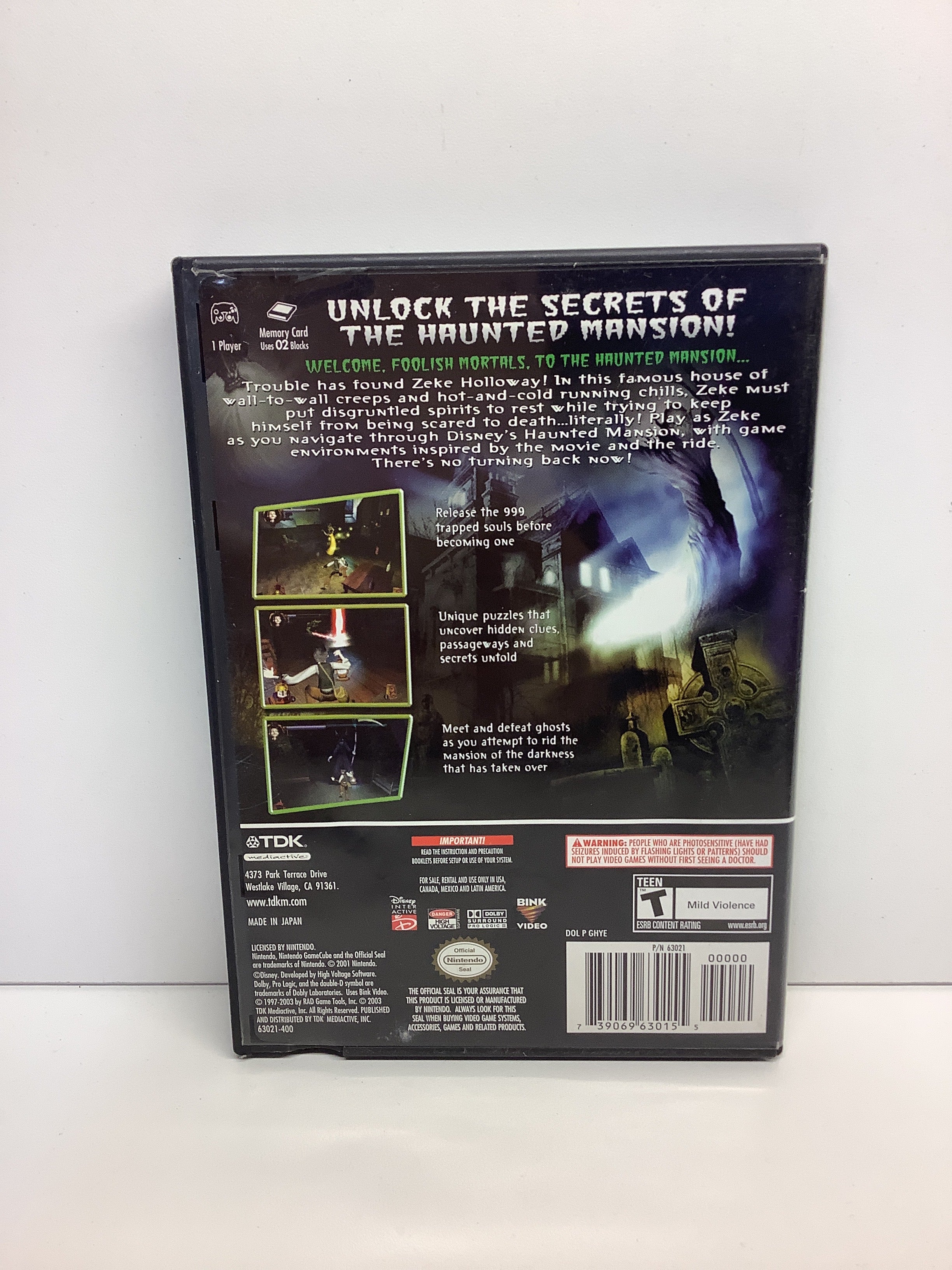 Haunted Mansion - Gamecube - Image 2