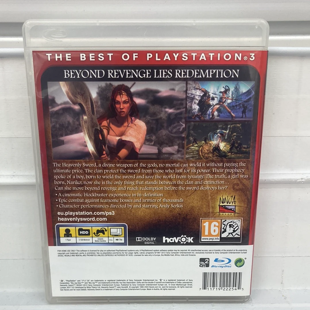 Heavenly Sword PAL - Playstation 3 - Image 2