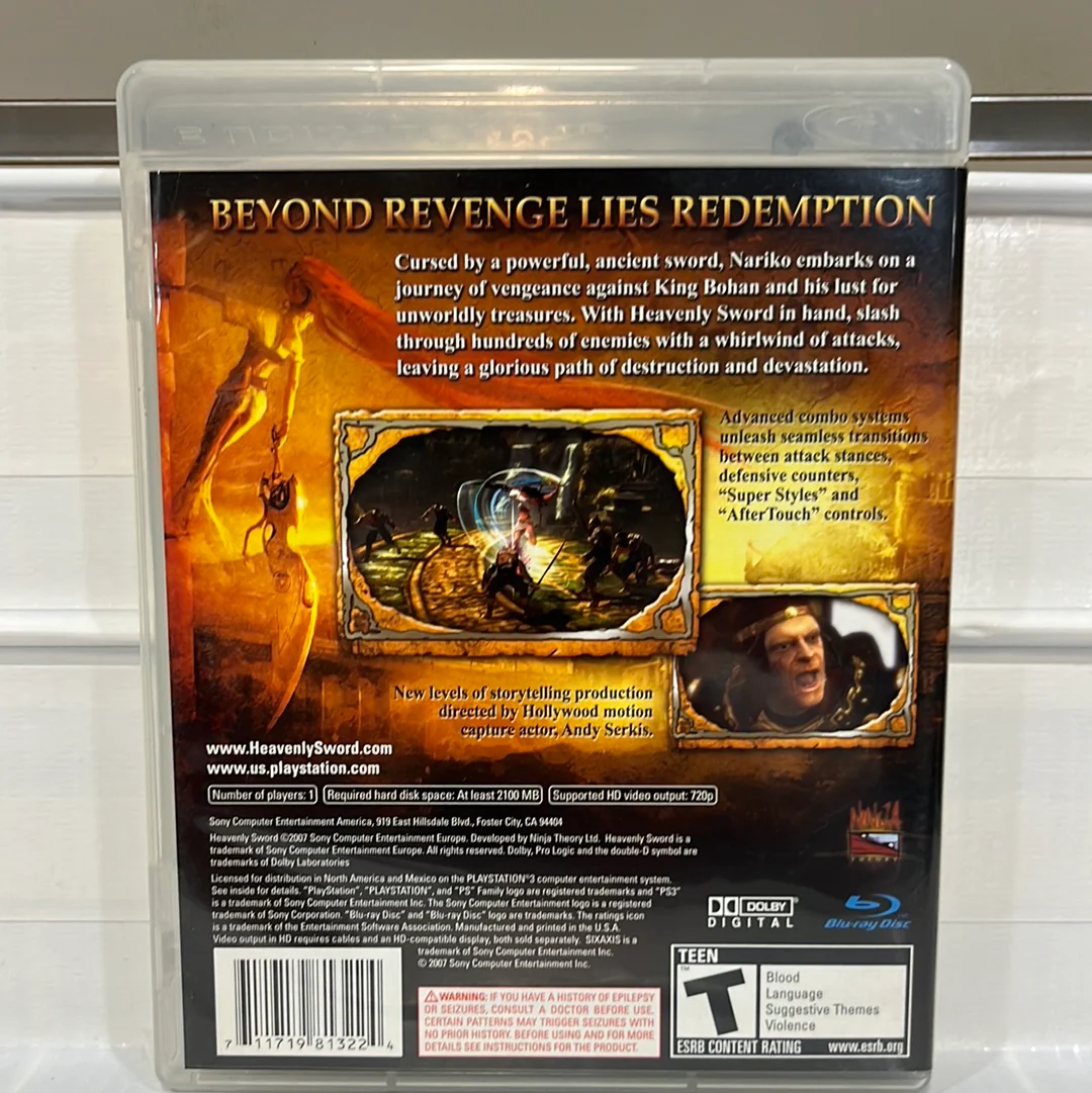 Heavenly Sword - Playstation 3 - Image 2