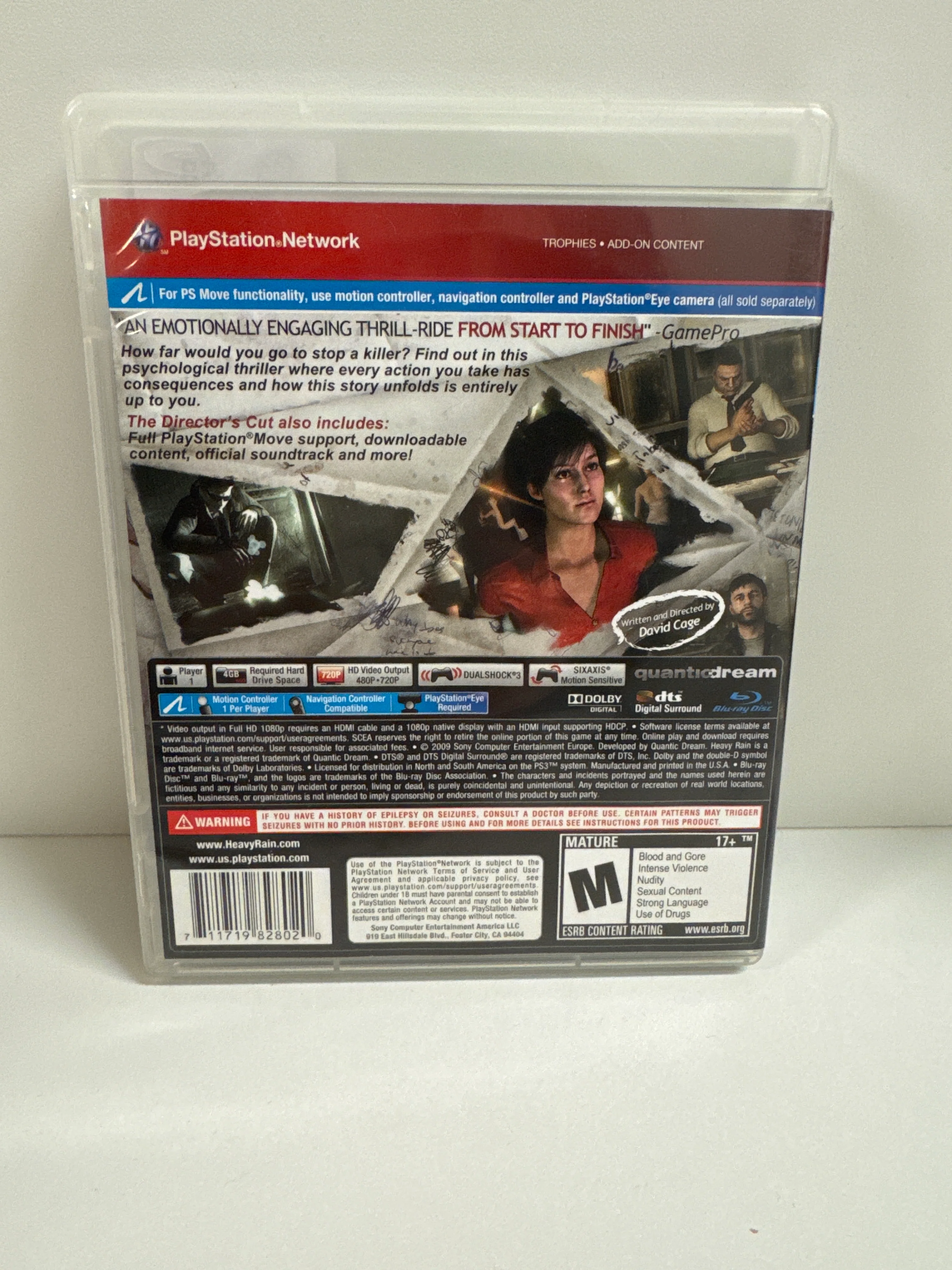 Heavy Rain [Greatest Hits] - Playstation 3 - Image 2