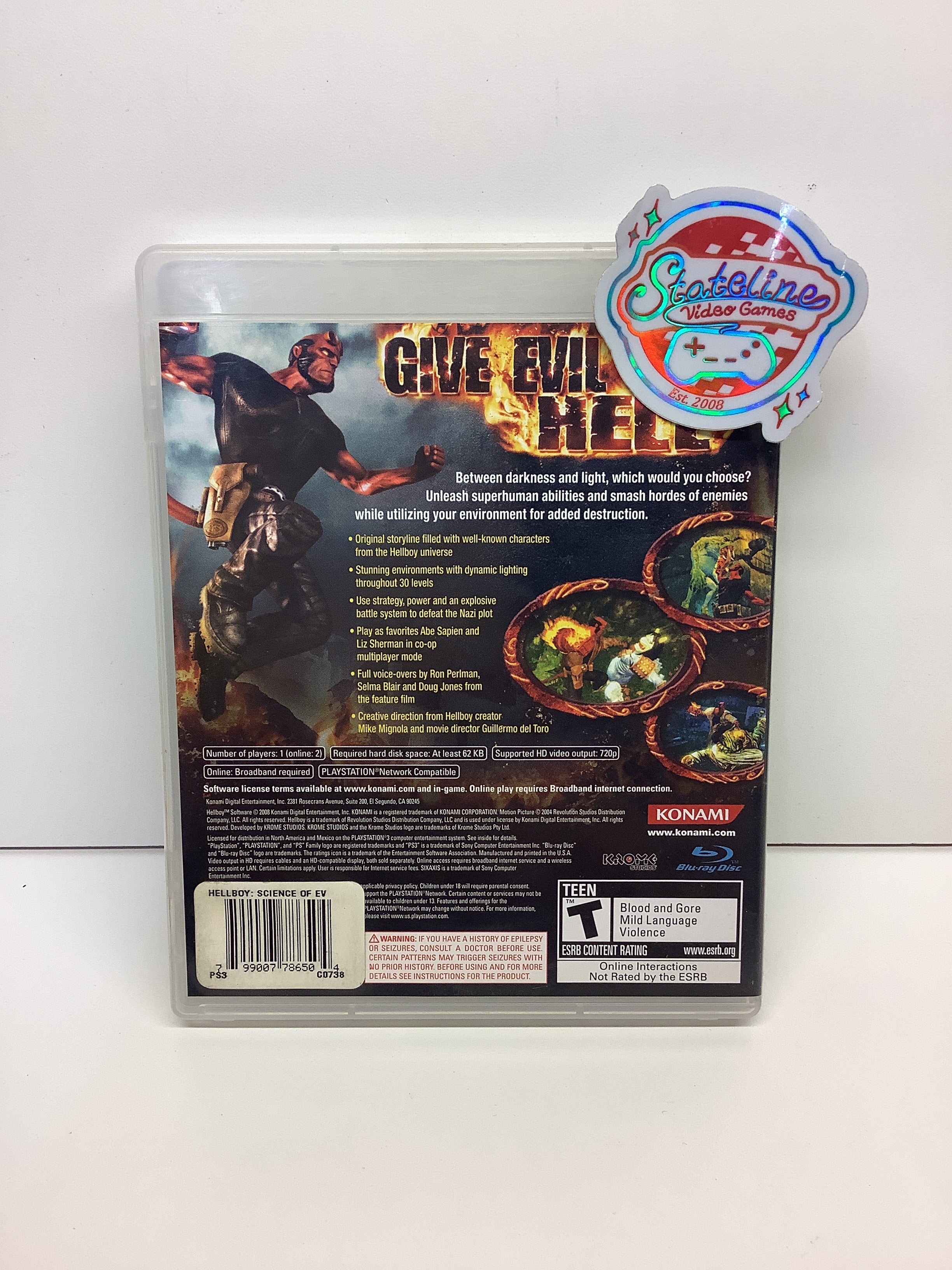 Hellboy Science of Evil - Playstation 3 - Image 2