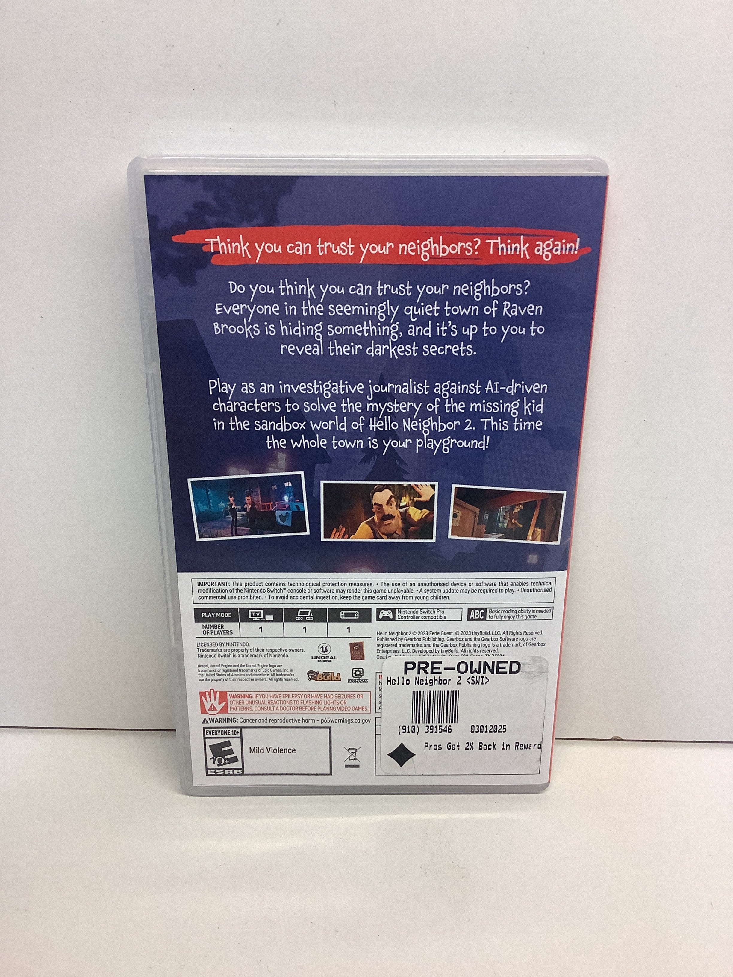 Hello Neighbor 2 - Nintendo Switch - Image 2